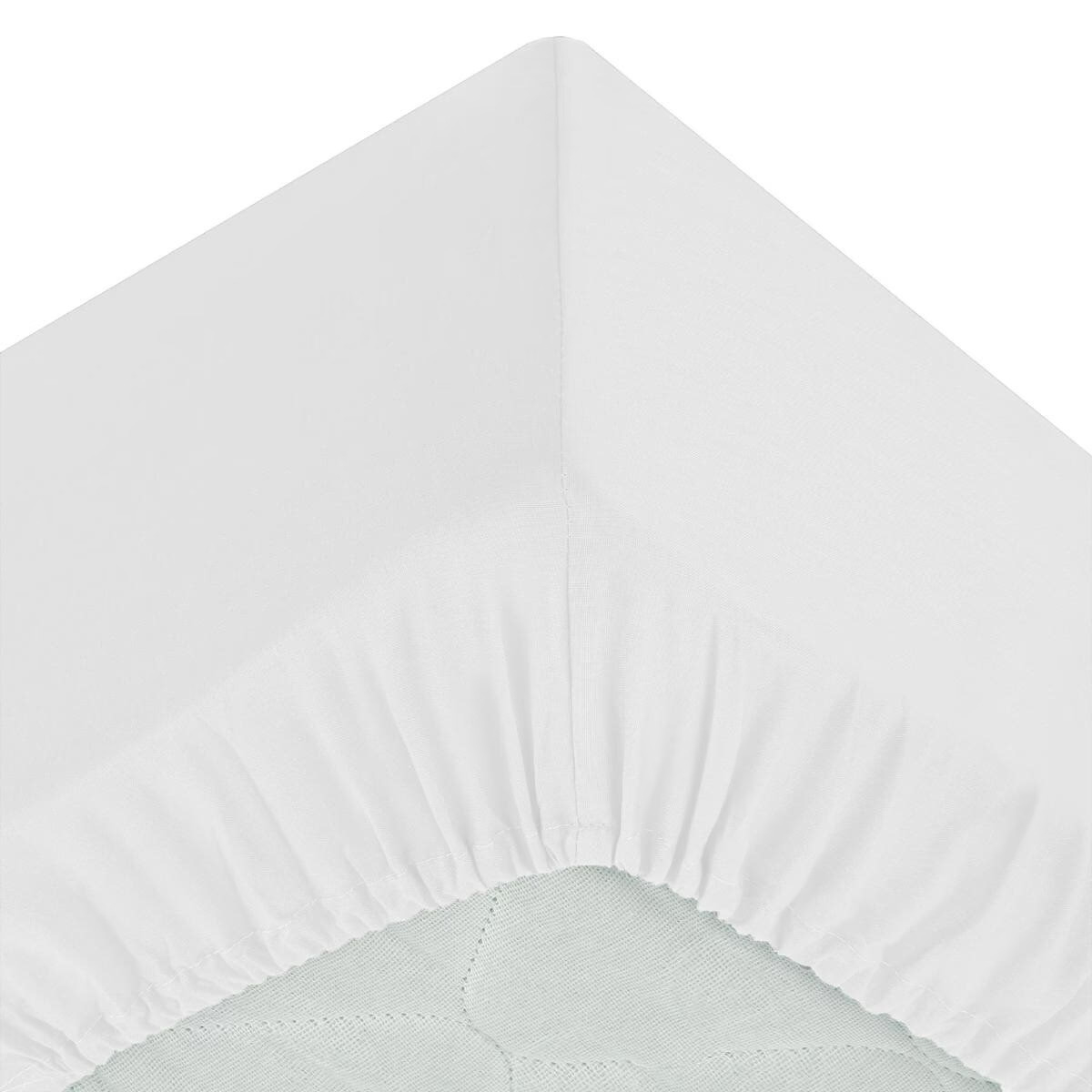 Drap housse aspect coton lavé — vue 5