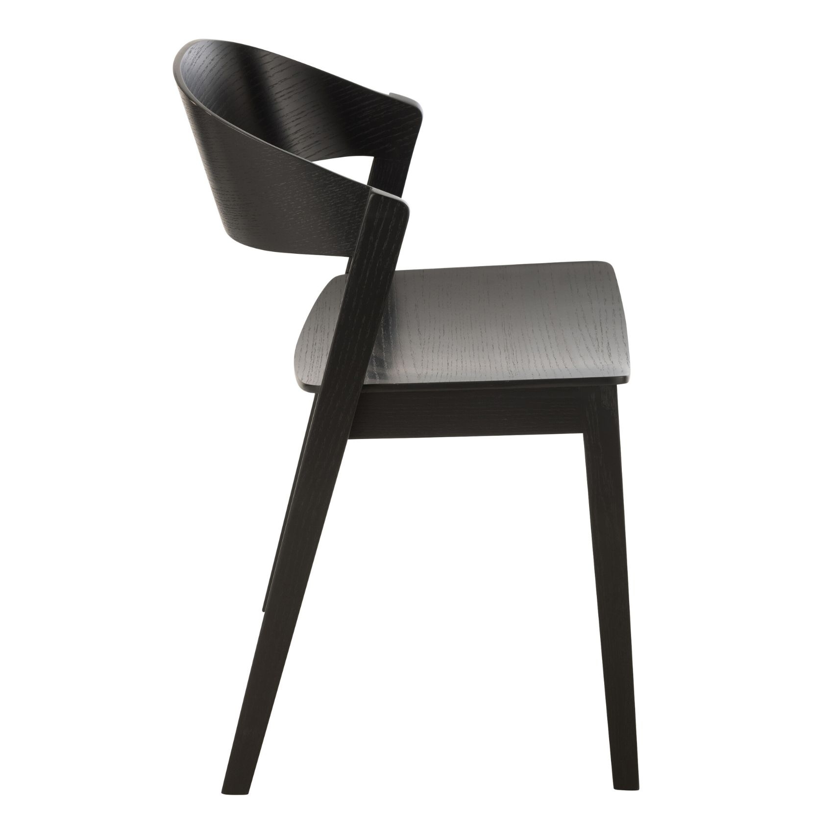 Chaise salle à manger en bois de frêne — vue 3