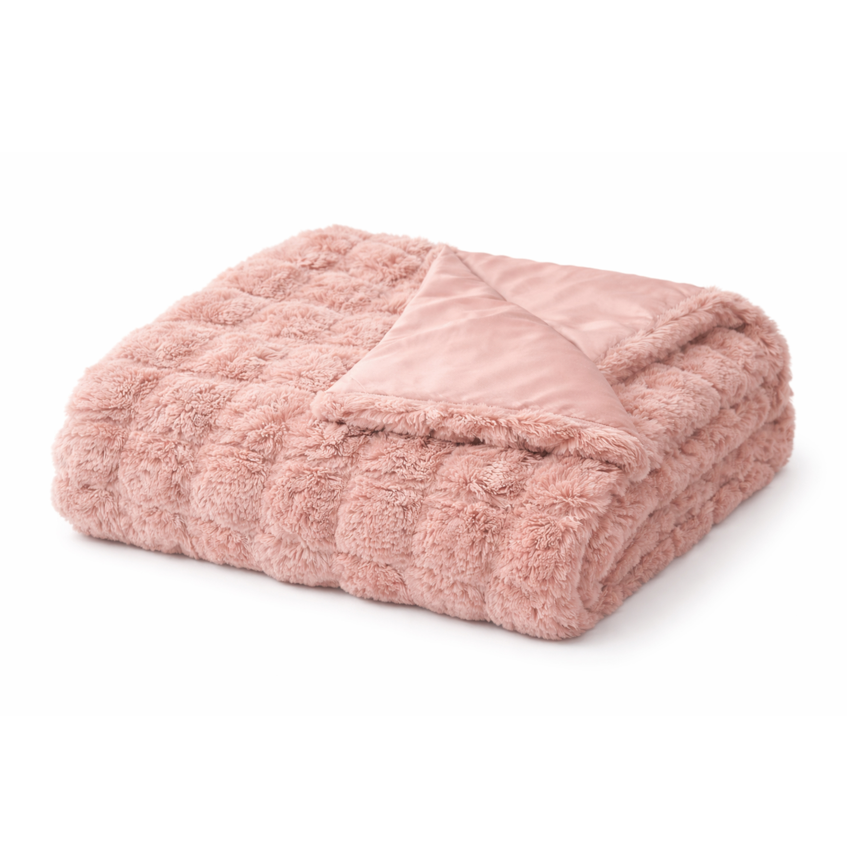 Plaid ultra doux 700 g/m² effet relief bubble — vue 4