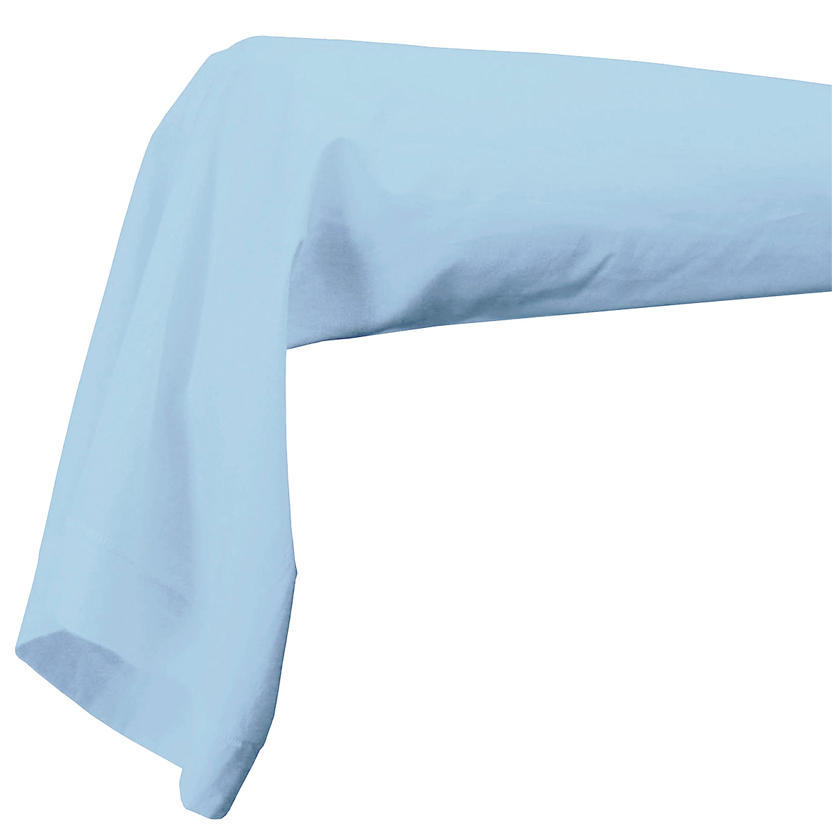 Taie de Traversin Unie en 100% Coton — vue 3