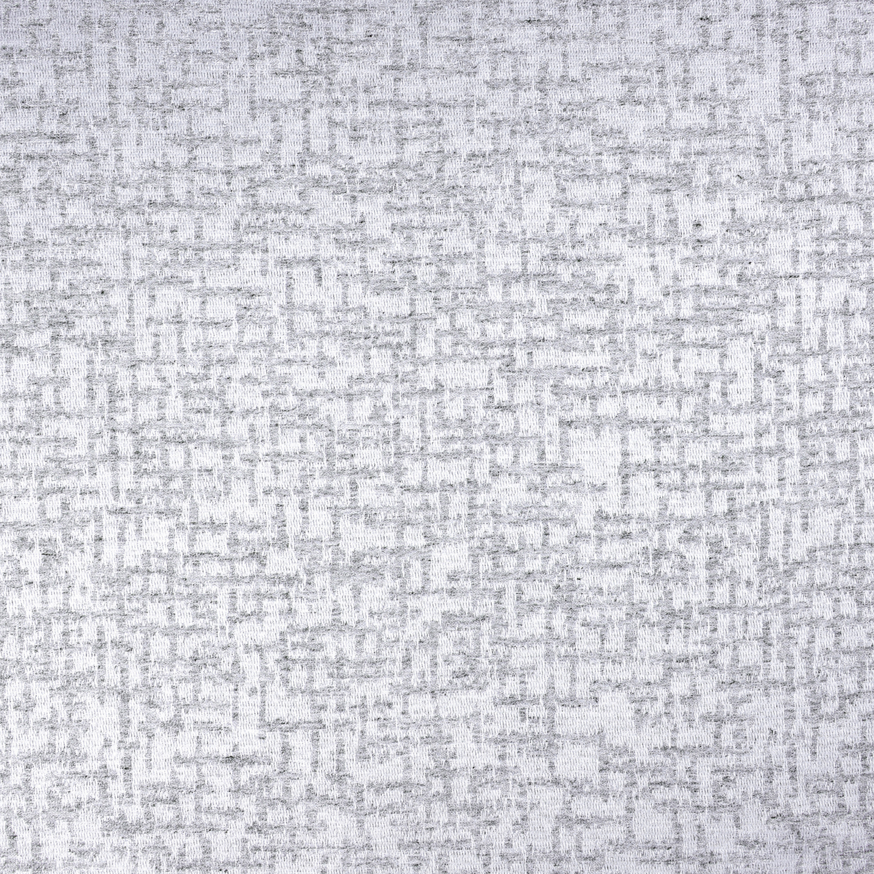 Rideau jacquard à oeillets effet tweed — vue 6