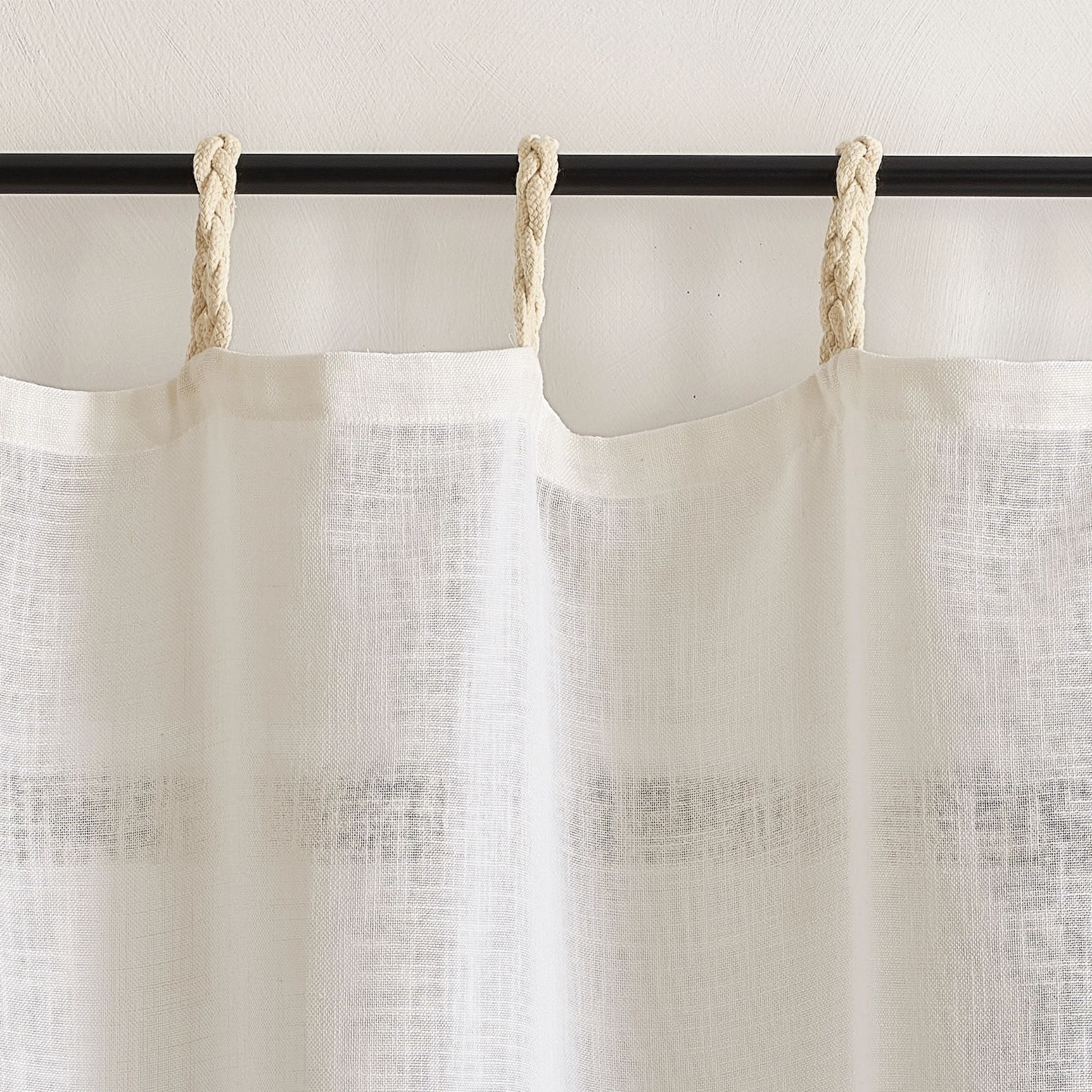 Voilage polylin à pattes tressées — vue 3