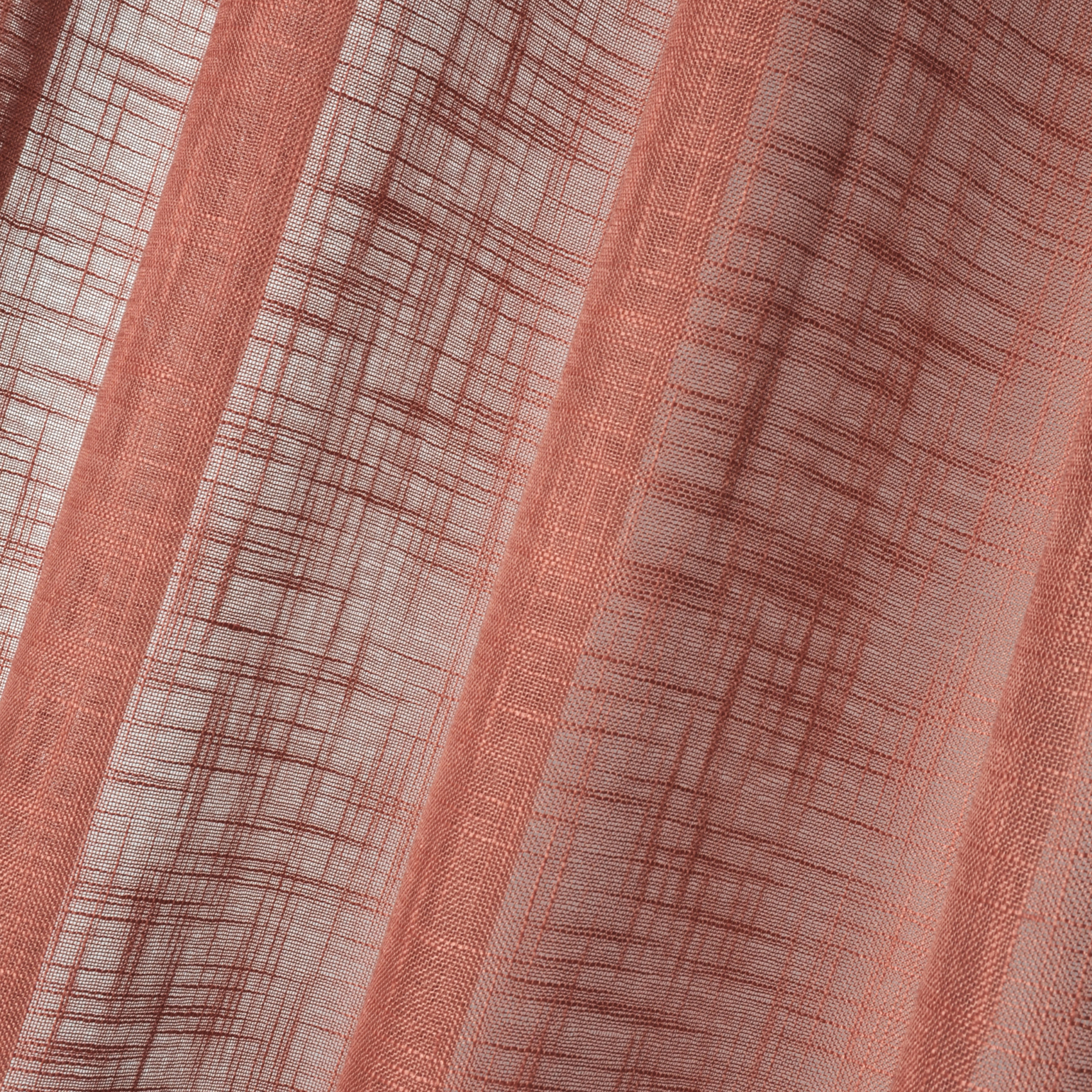 Voilage uni à œillets effet lin — vue 3