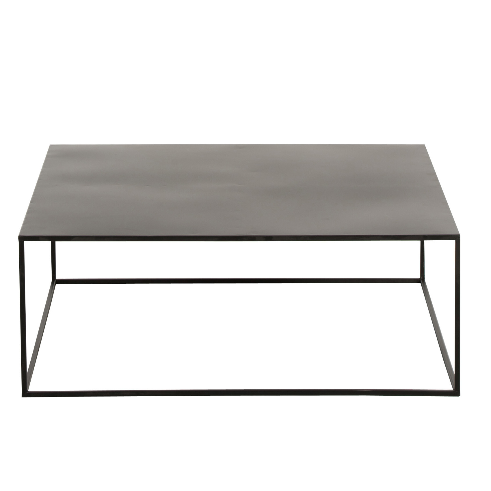 Table basse carrée en métal — vue 5