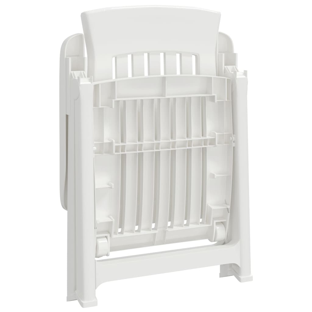 Lot de 2 chaises de jardin inclinables pliantes — vue 4