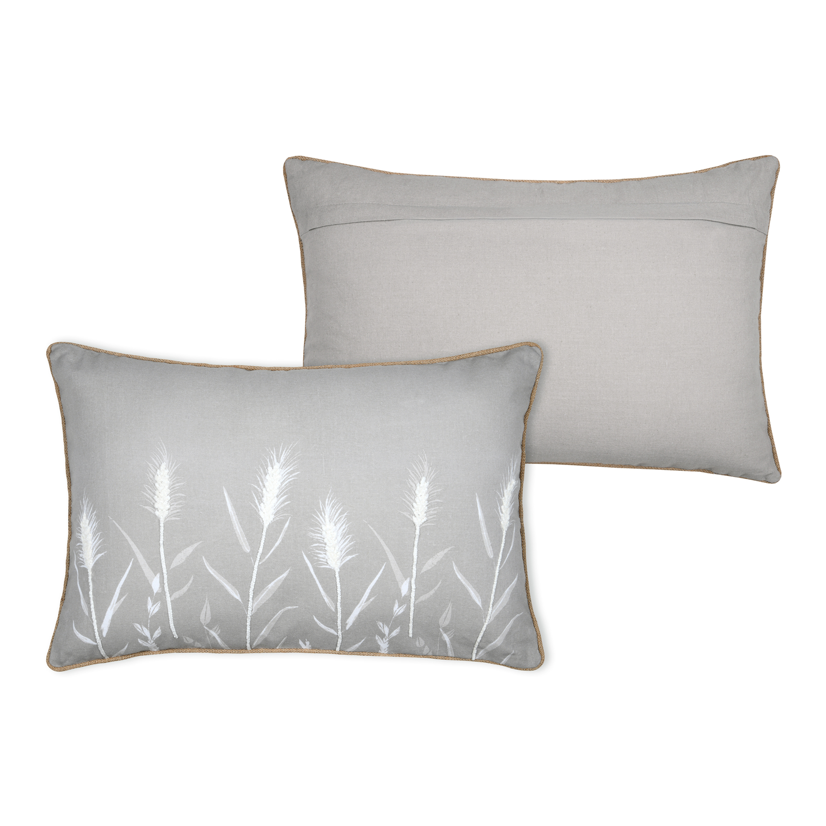 Coussin décoratif pampa en coton — vue 3