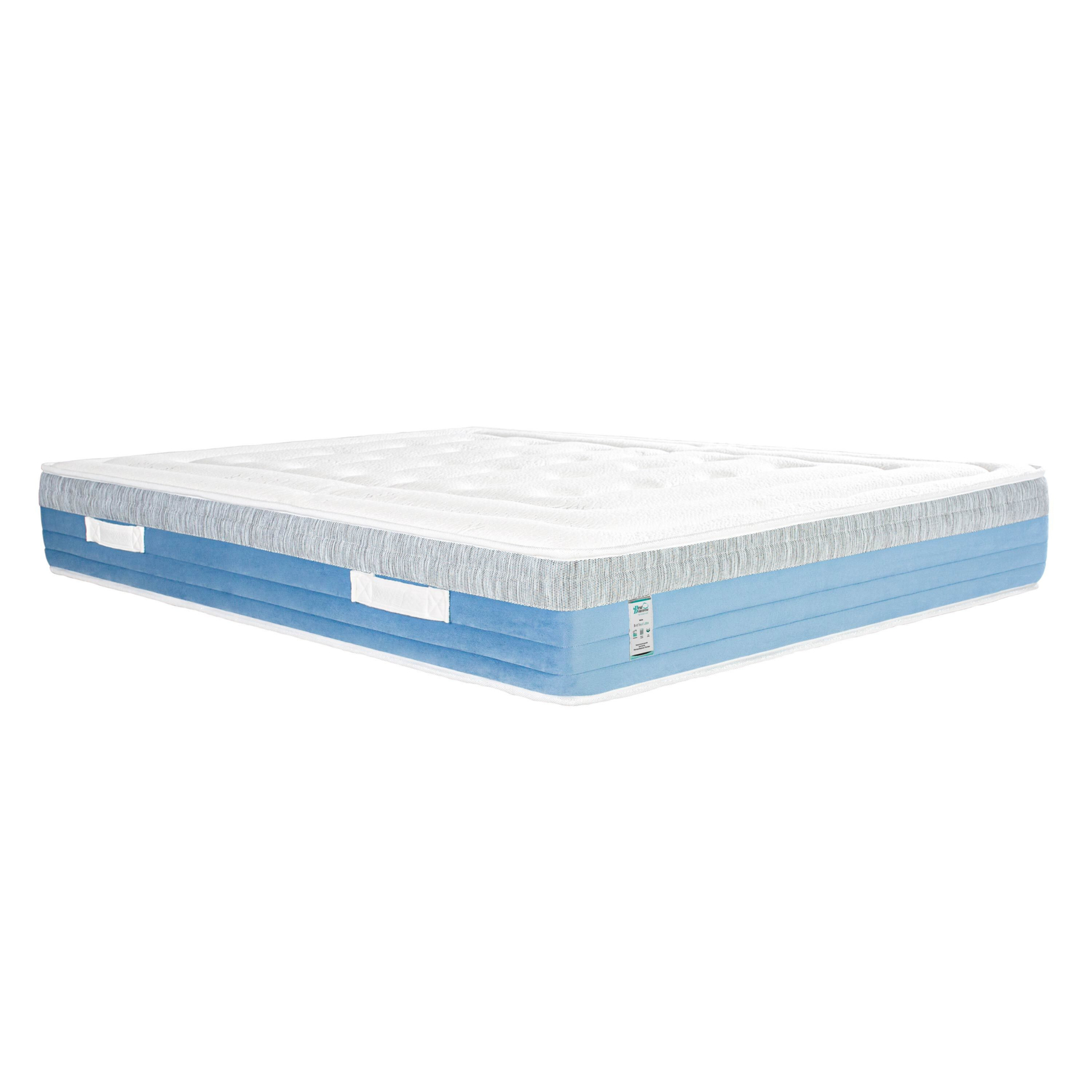 Matelas ressorts ensachés et mémoire de forme 27 cm - Soutien ferme