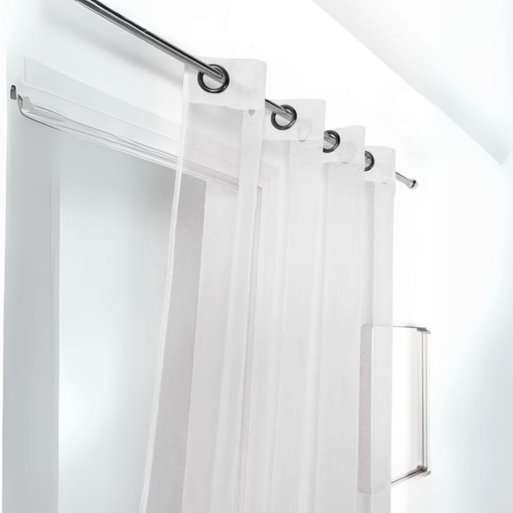 Voilage tamisant uni et coloré