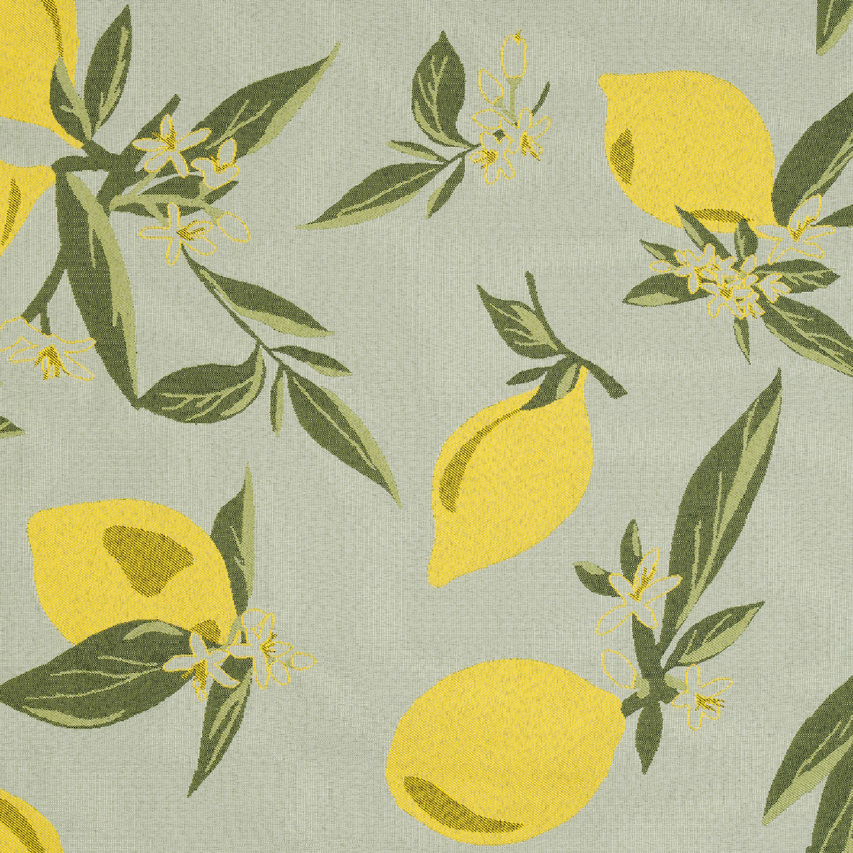Rideau Dolce Vita motif citrons — vue 4