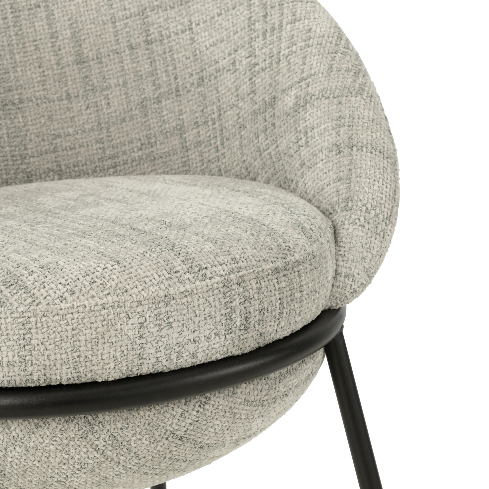 Chaise design contemporain en métal — vue 6