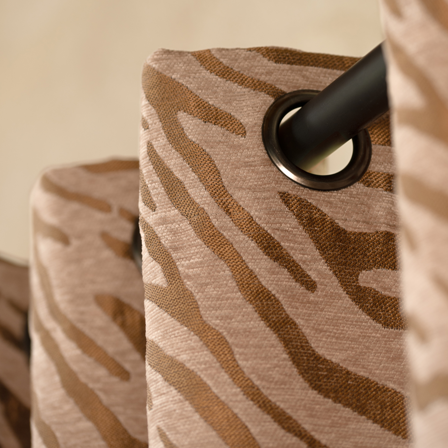 Rideau zèbre tissu chenille — vue 3