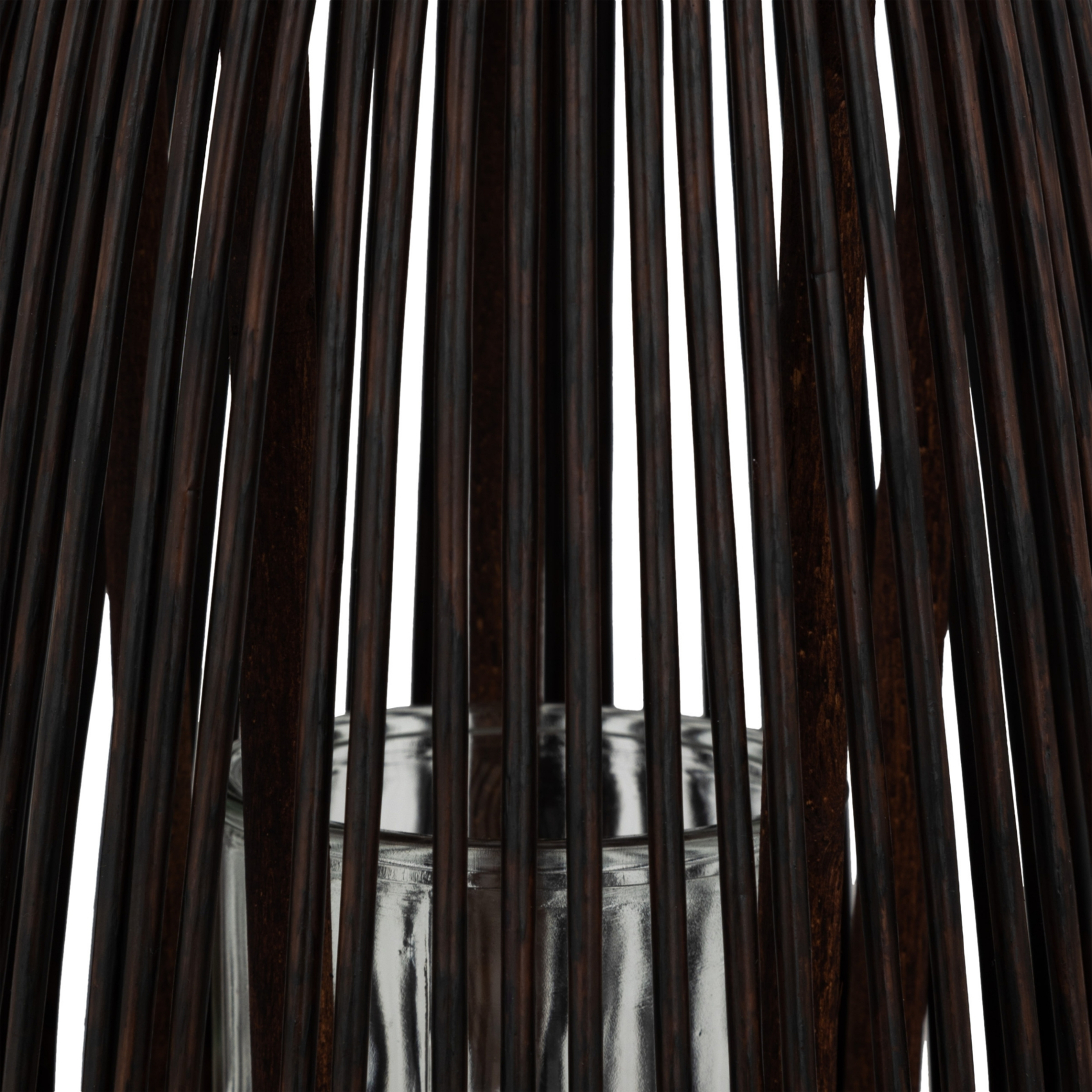 Lanterne en rotin foncé — vue 3