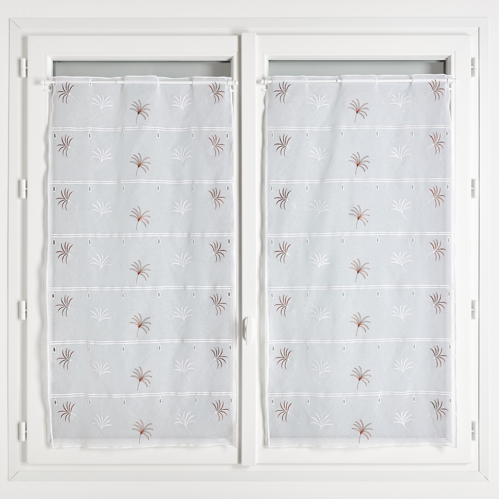 Modulable brodé avec motifs palmettes