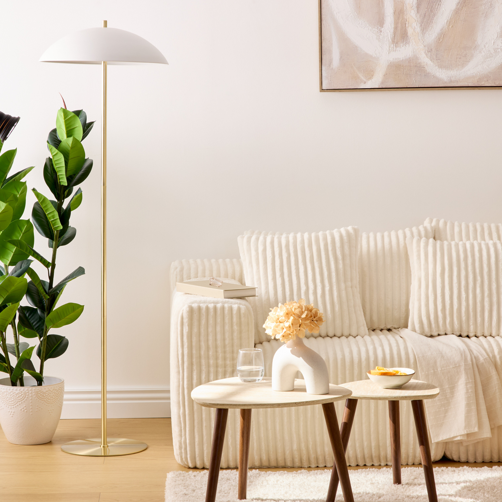 Lampadaire en acier design épuré — vue 5