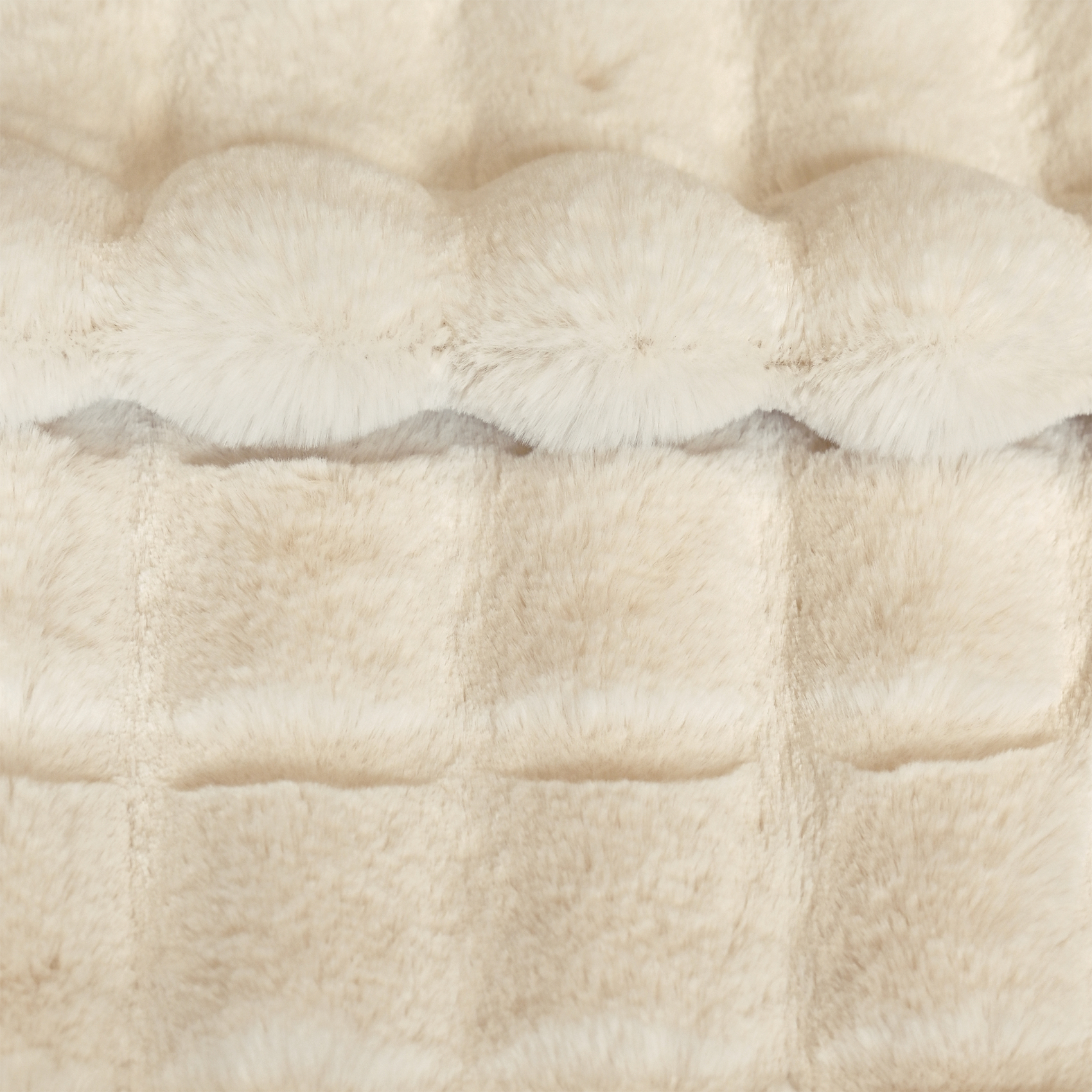 Tissu fausse fourrure imitation lapin 3D — vue 3