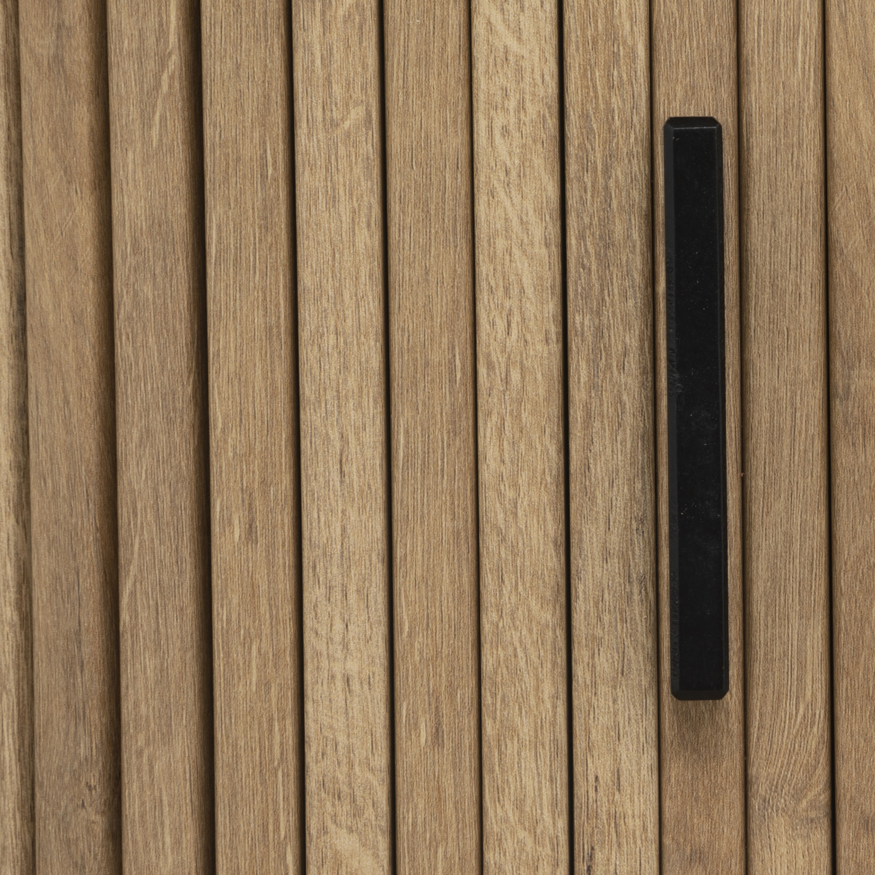 Table basse avec portes coulissantes cannelées — vue 4