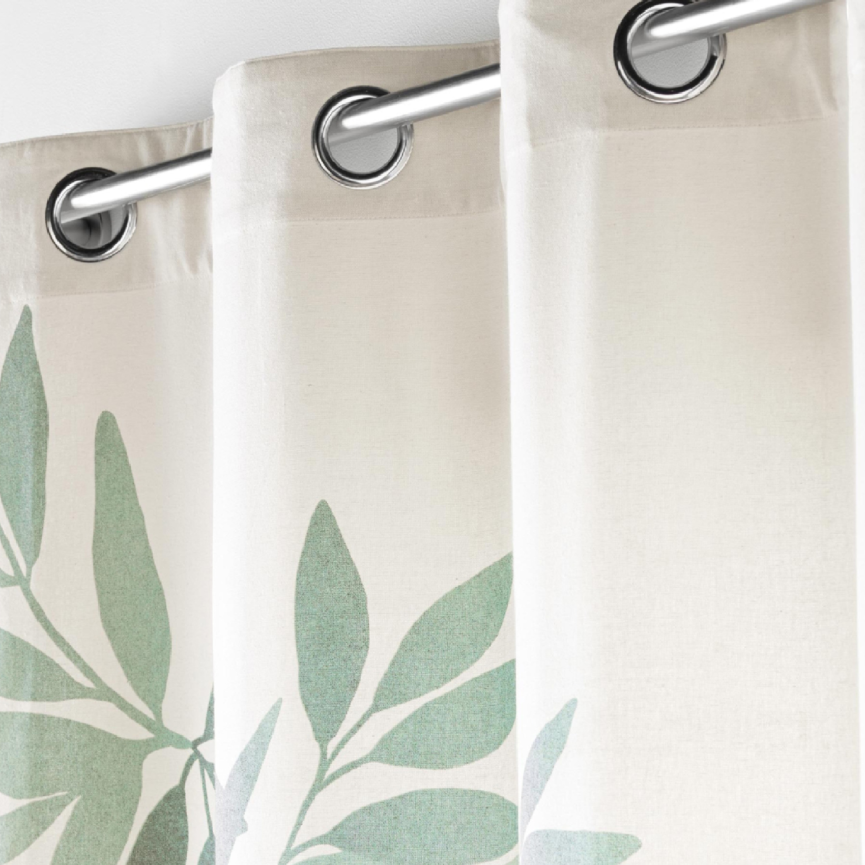 Rideau à Oeillets Nymphea Imprimé — vue 3