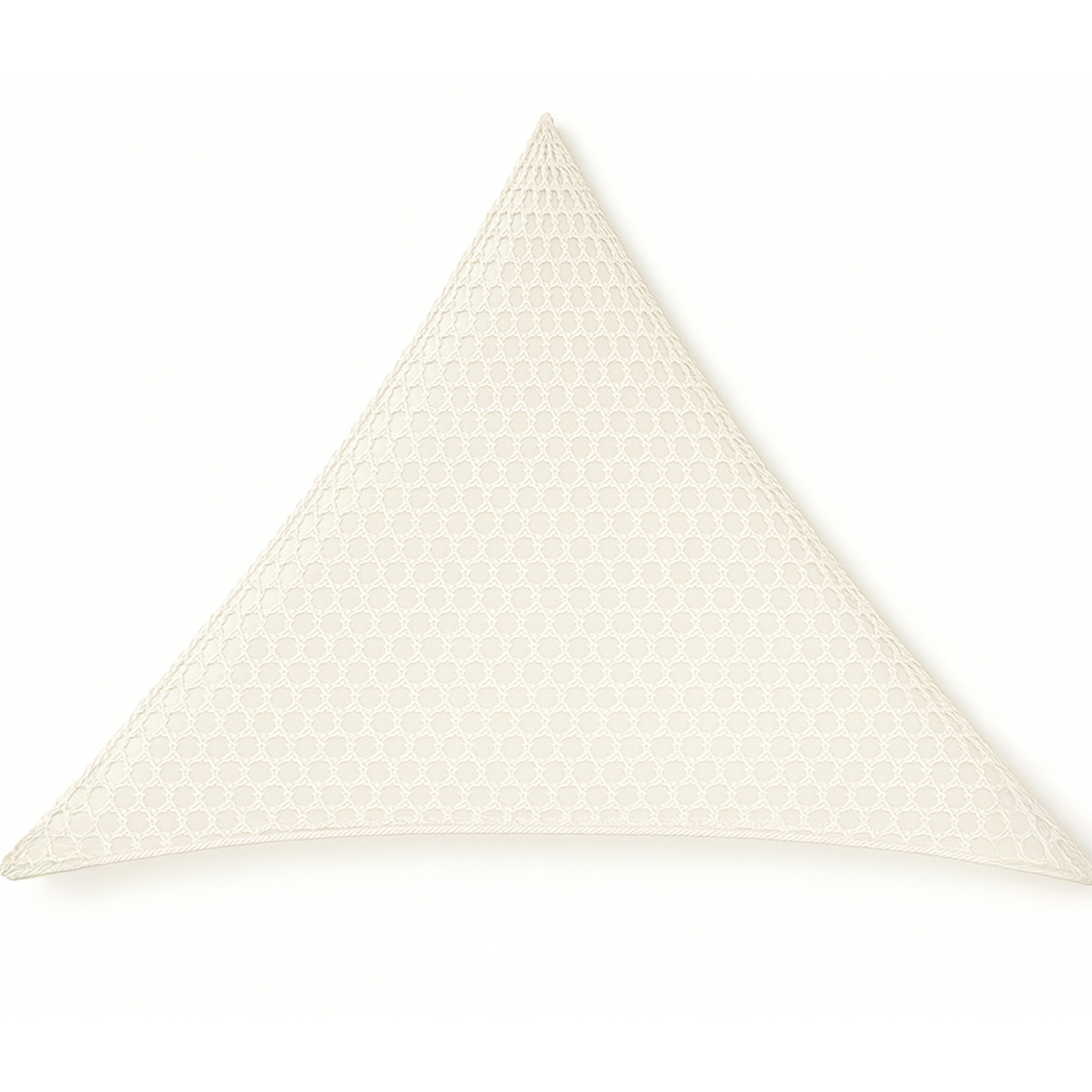 Voile d’ombrage triangulaire macramé polylin