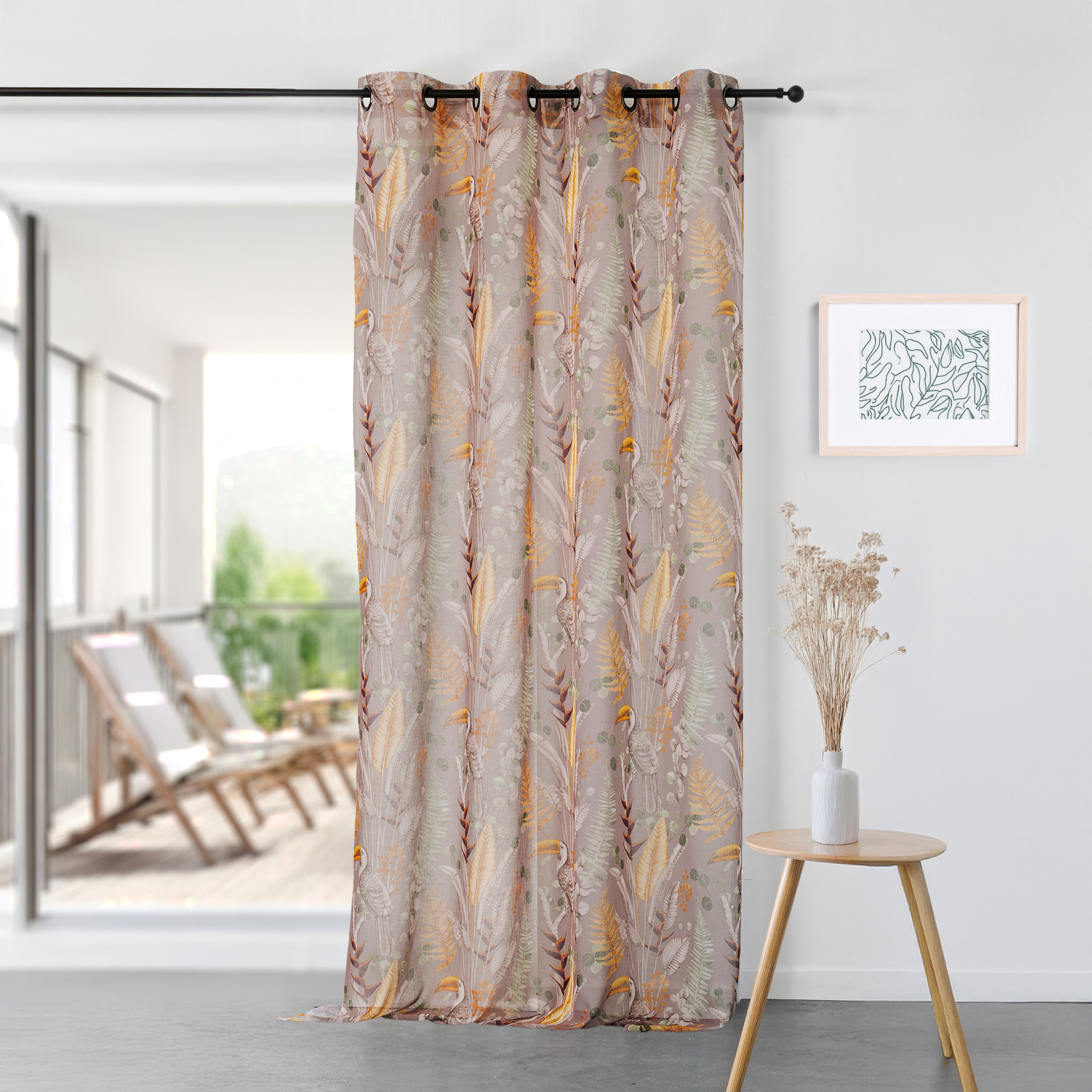 Voilage esprit paradisiaque — vue 4