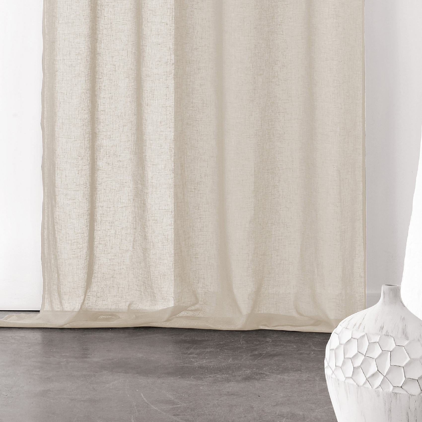 Voilage à Galon Fronceur Semi-Transparent — vue 5