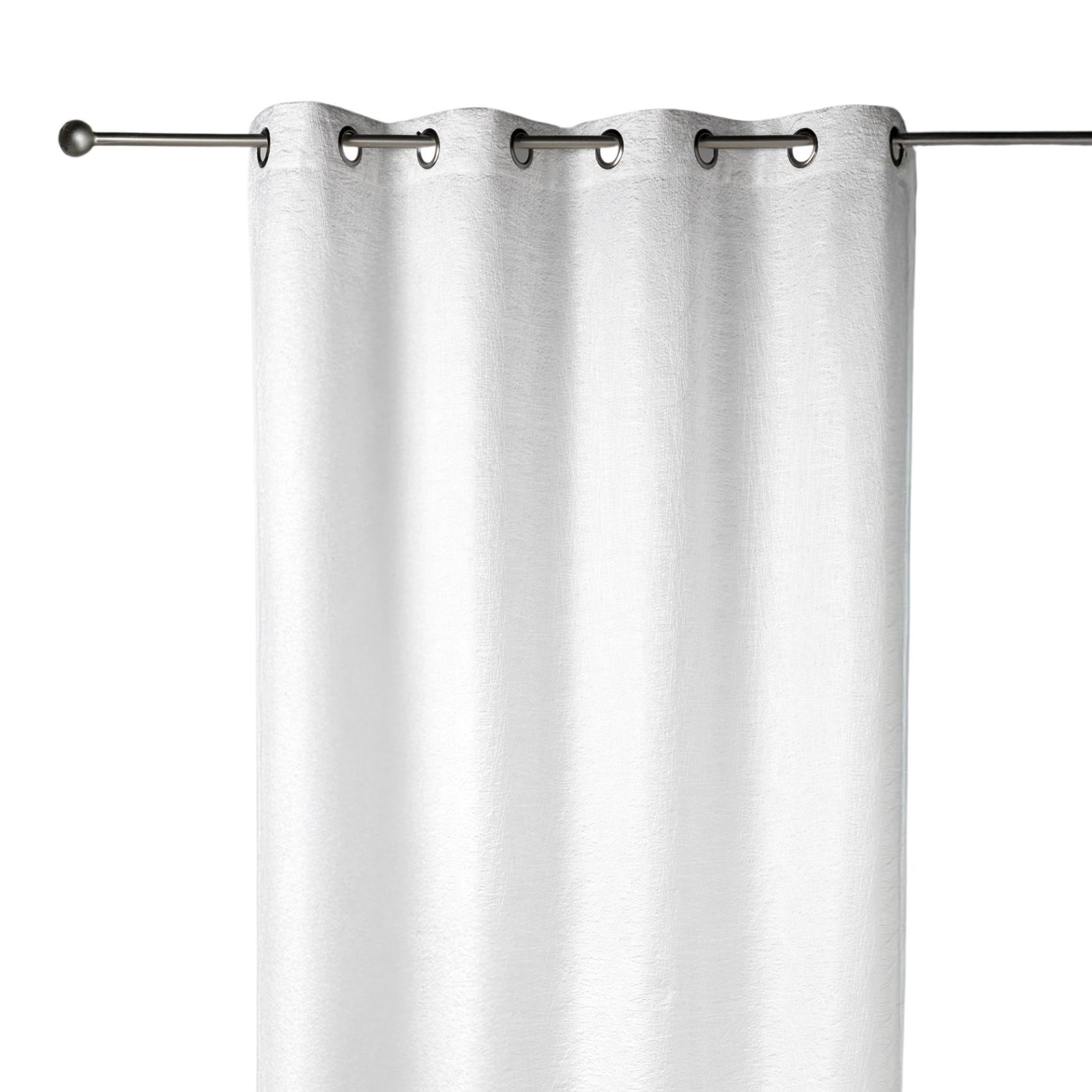 Rideau d'ameublement shantung tout brodé — vue 3