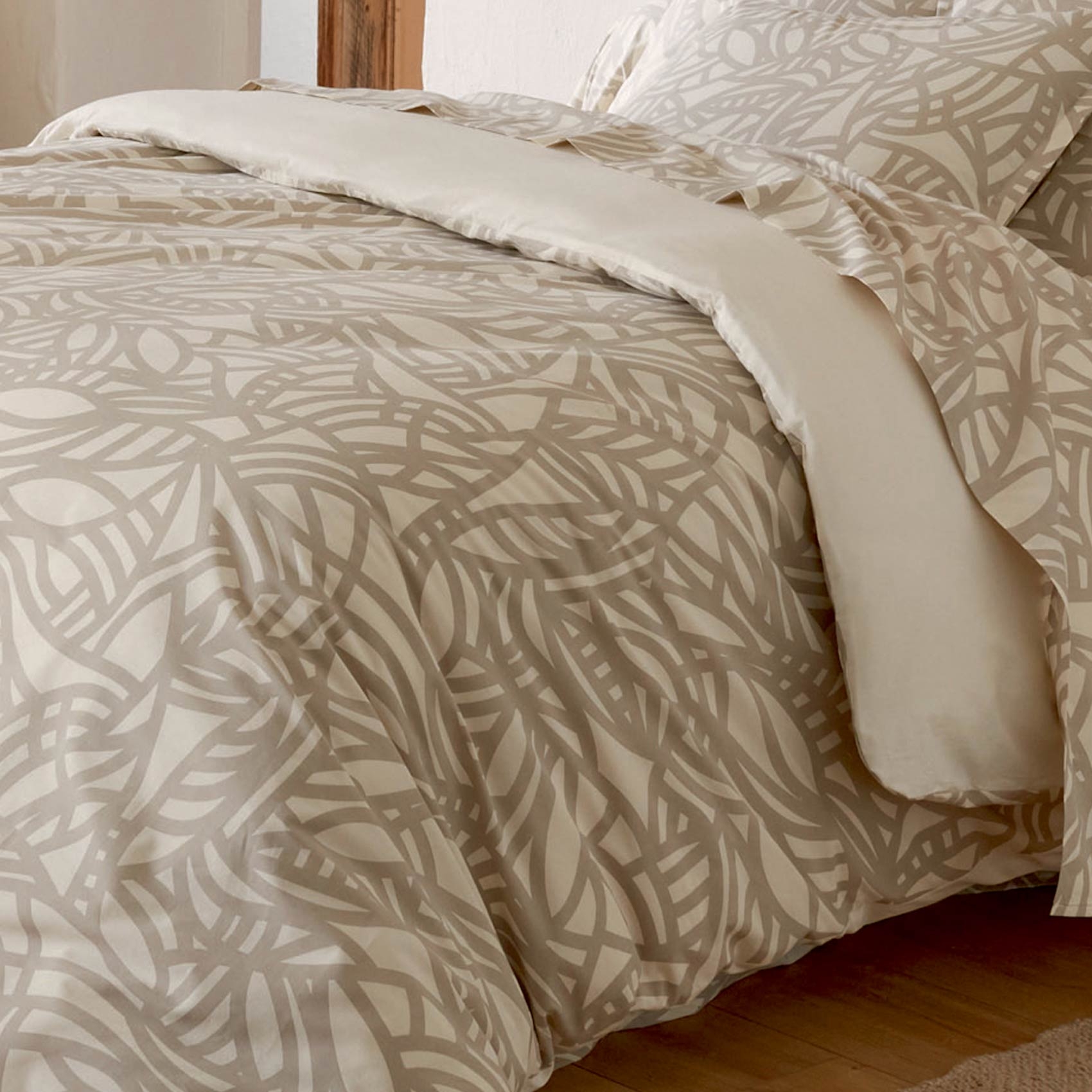 Parure de couette imprimée graphique — vue 4