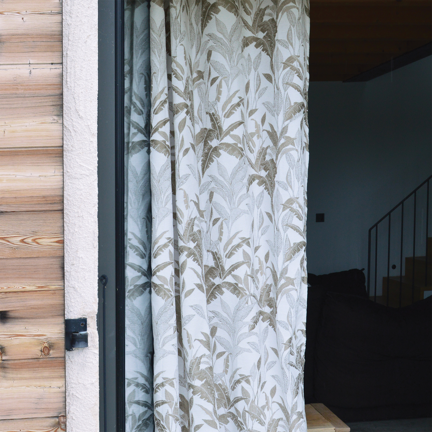 Rideau Jacquard Motif Jungle — vue 4