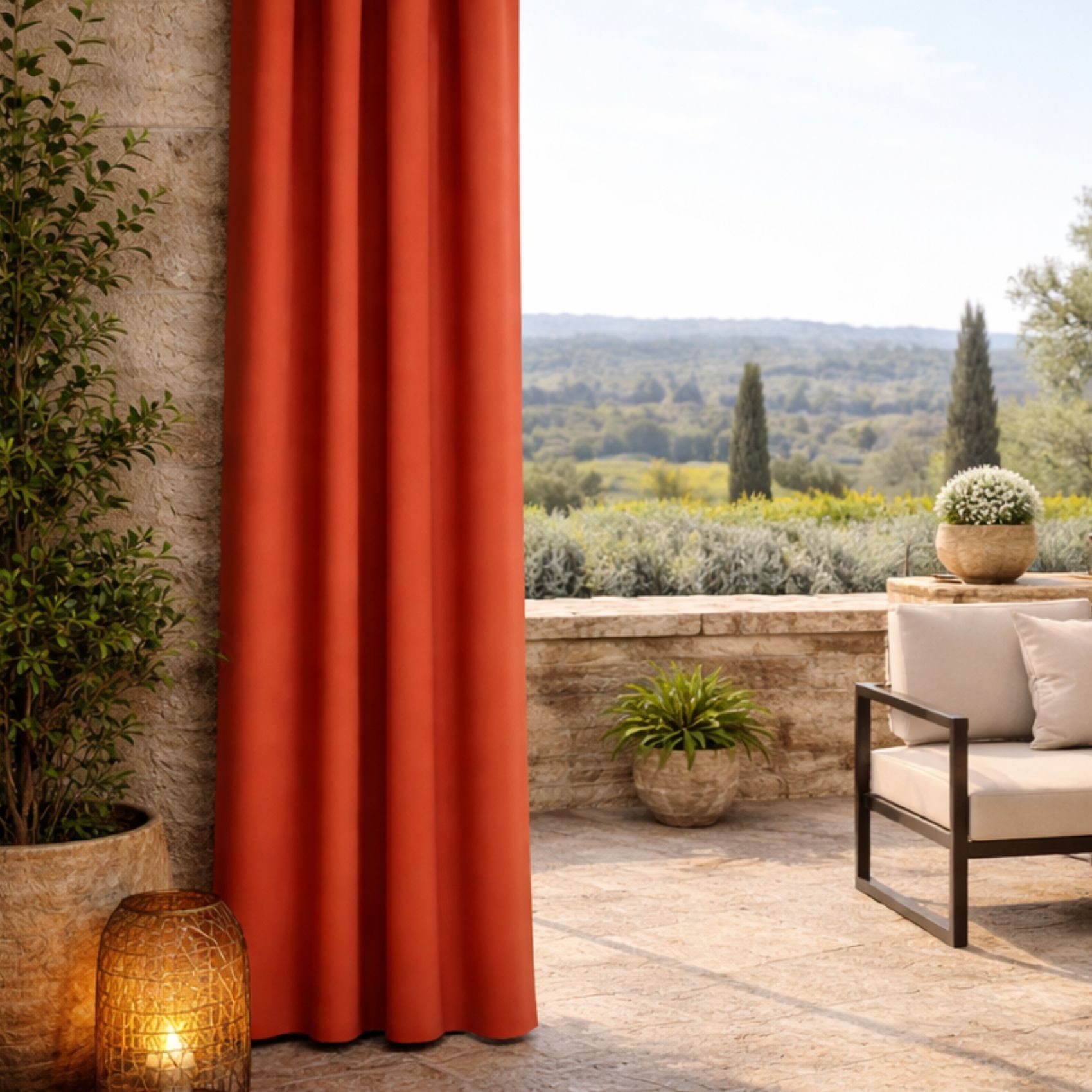 Rideau extérieur coloré résistant aux UV — vue 5