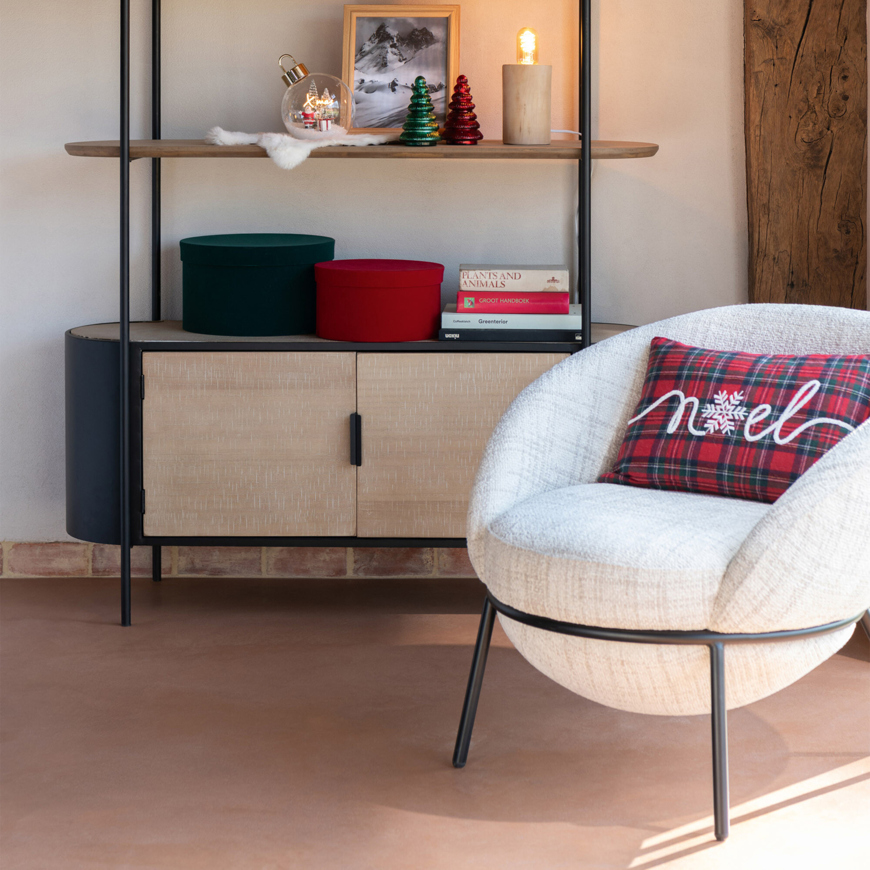 Chaise design contemporain en métal — vue 4