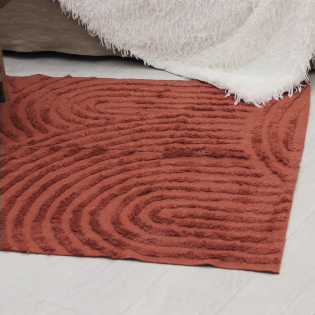 Tapis relief circle courbe — vue 3