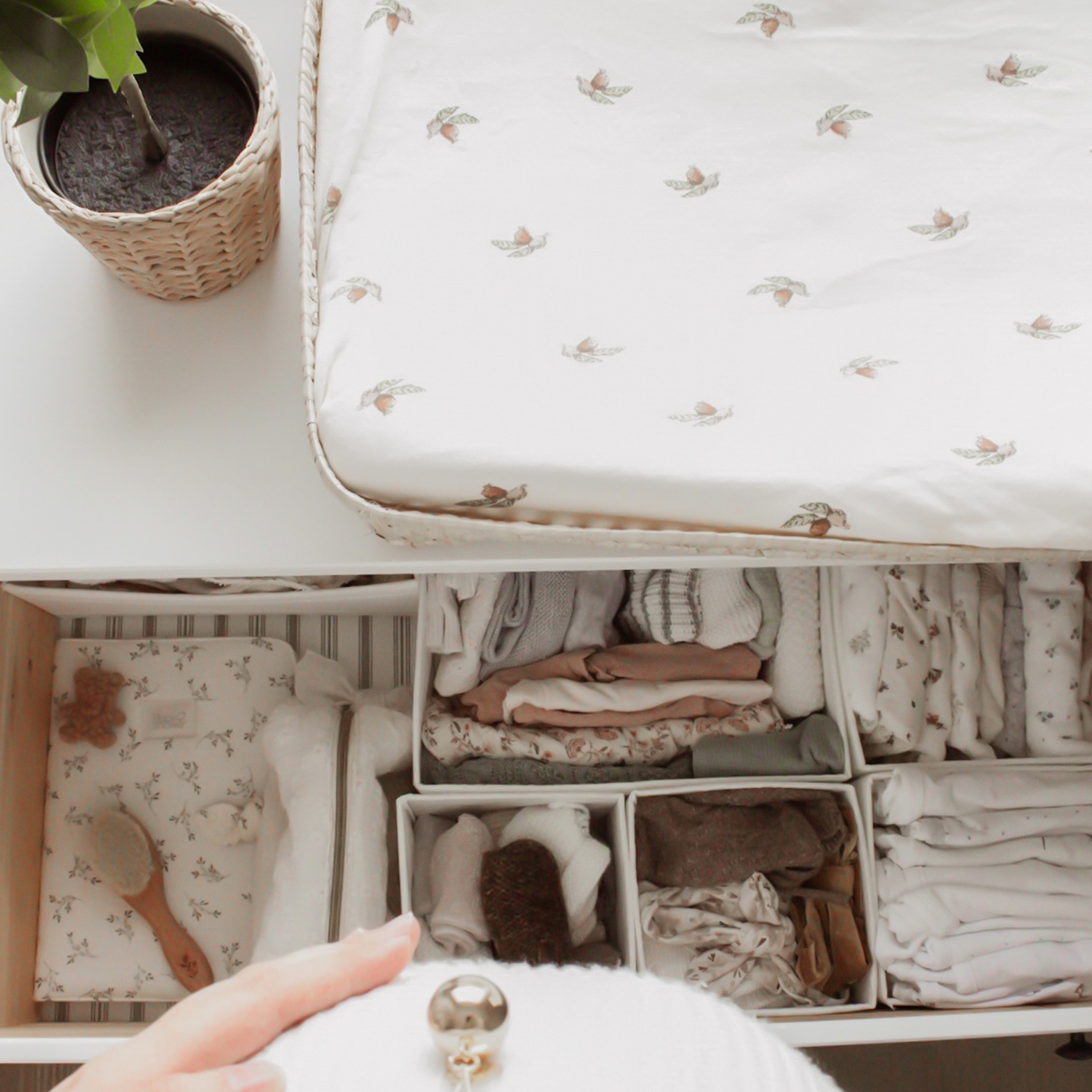 Panier à langer Osier rectangle — vue 5