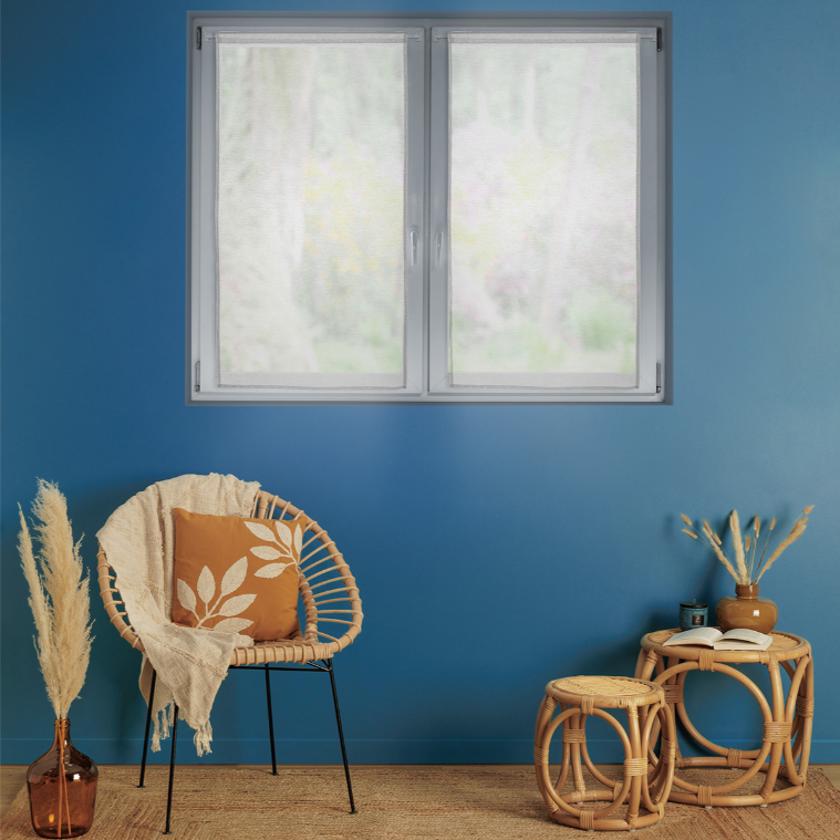 Lot de deux voilages blanc — vue 3