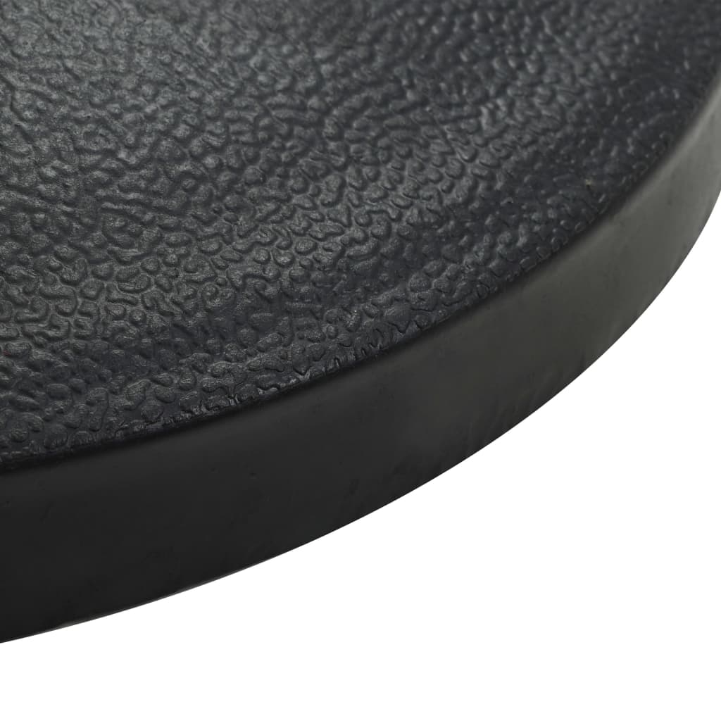 Pied de parasol demi-cercle — vue 3