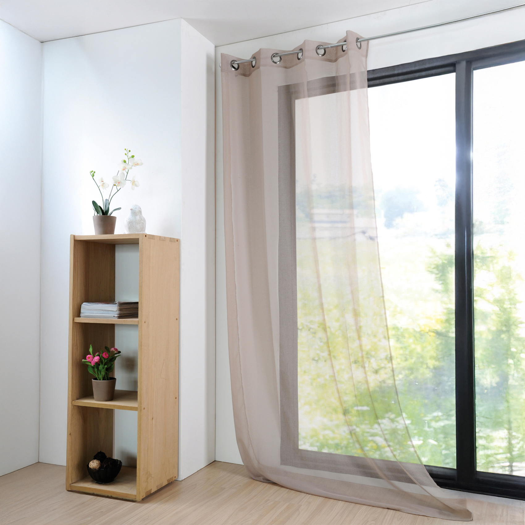 Voilage uni et léger — vue 5