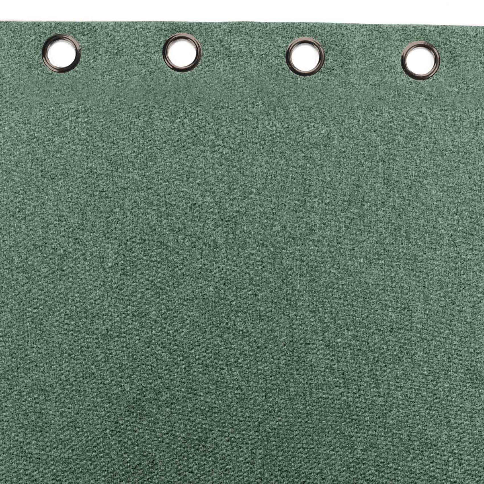 Rideau isolant uni chiné à œillets — vue 5