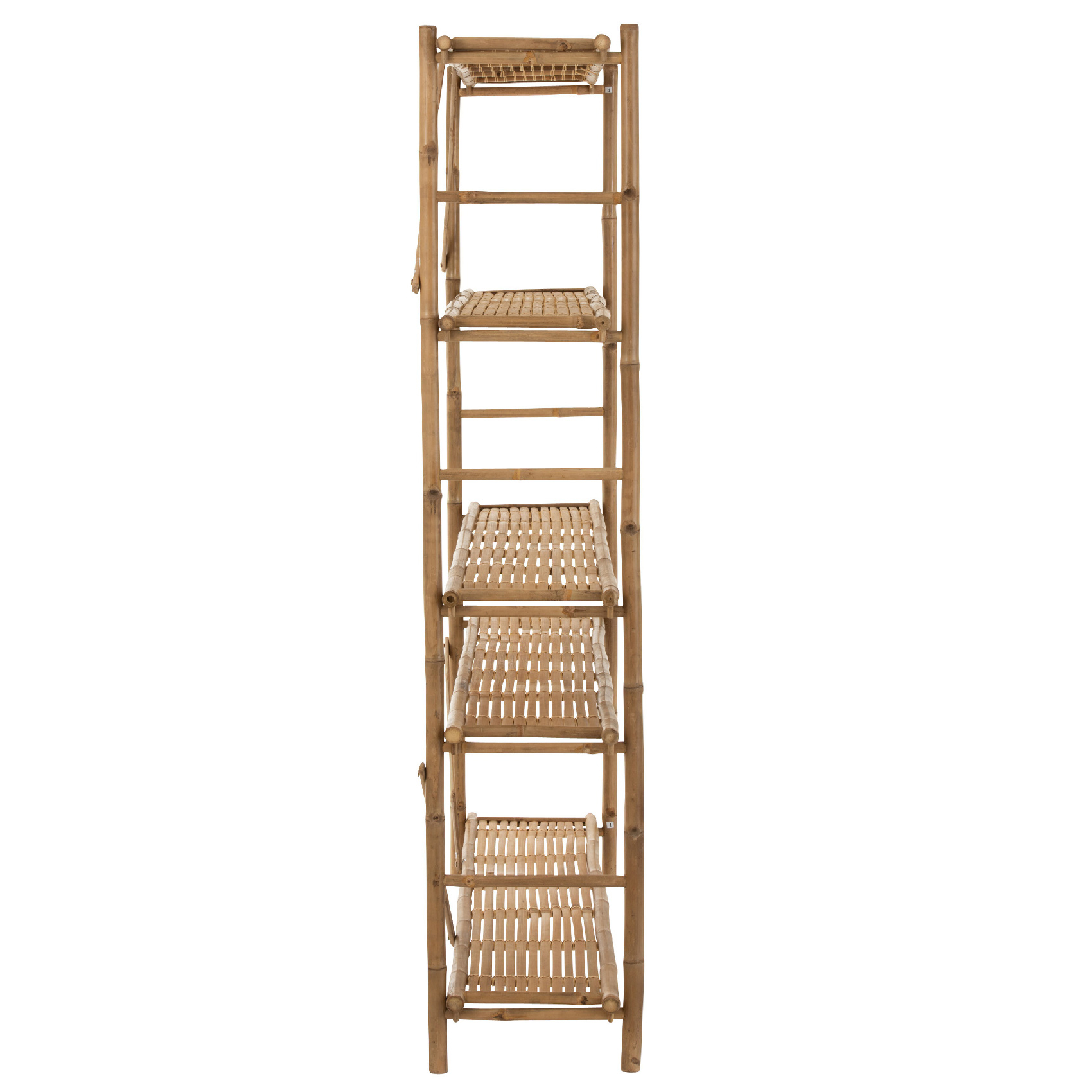 Etagère 5 planches en bambou naturel — vue 3