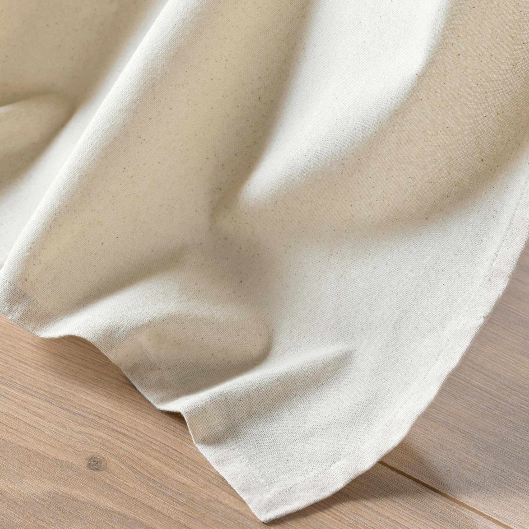 Rideau à Oeillets Papaya Palmiers à pompons et Top Métallisé — vue 4