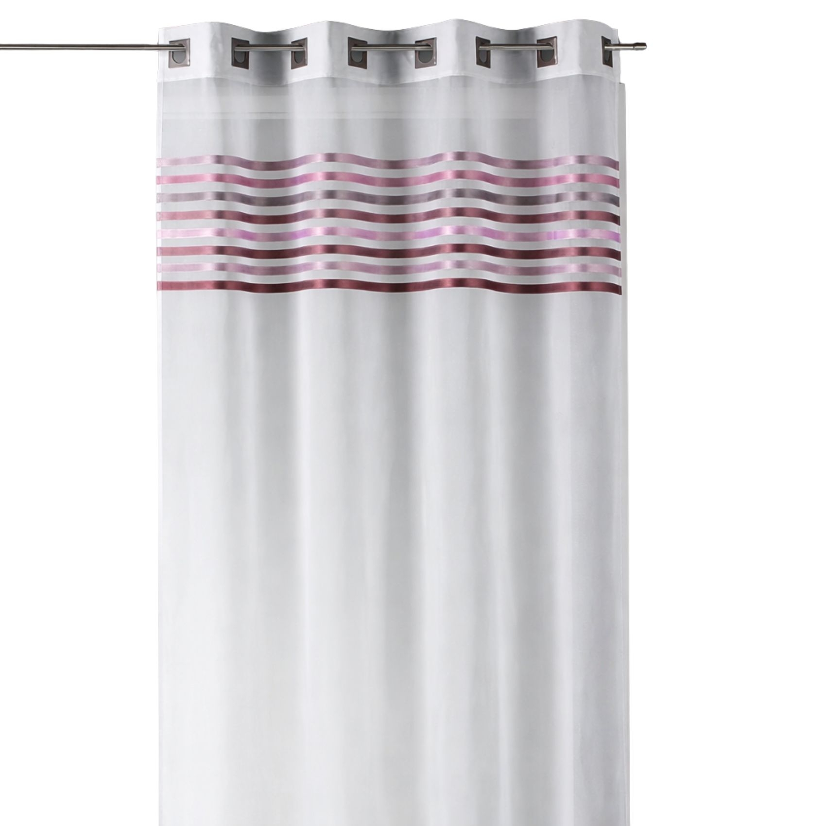 Voilage étamine parement tissé dans le haut — vue 4