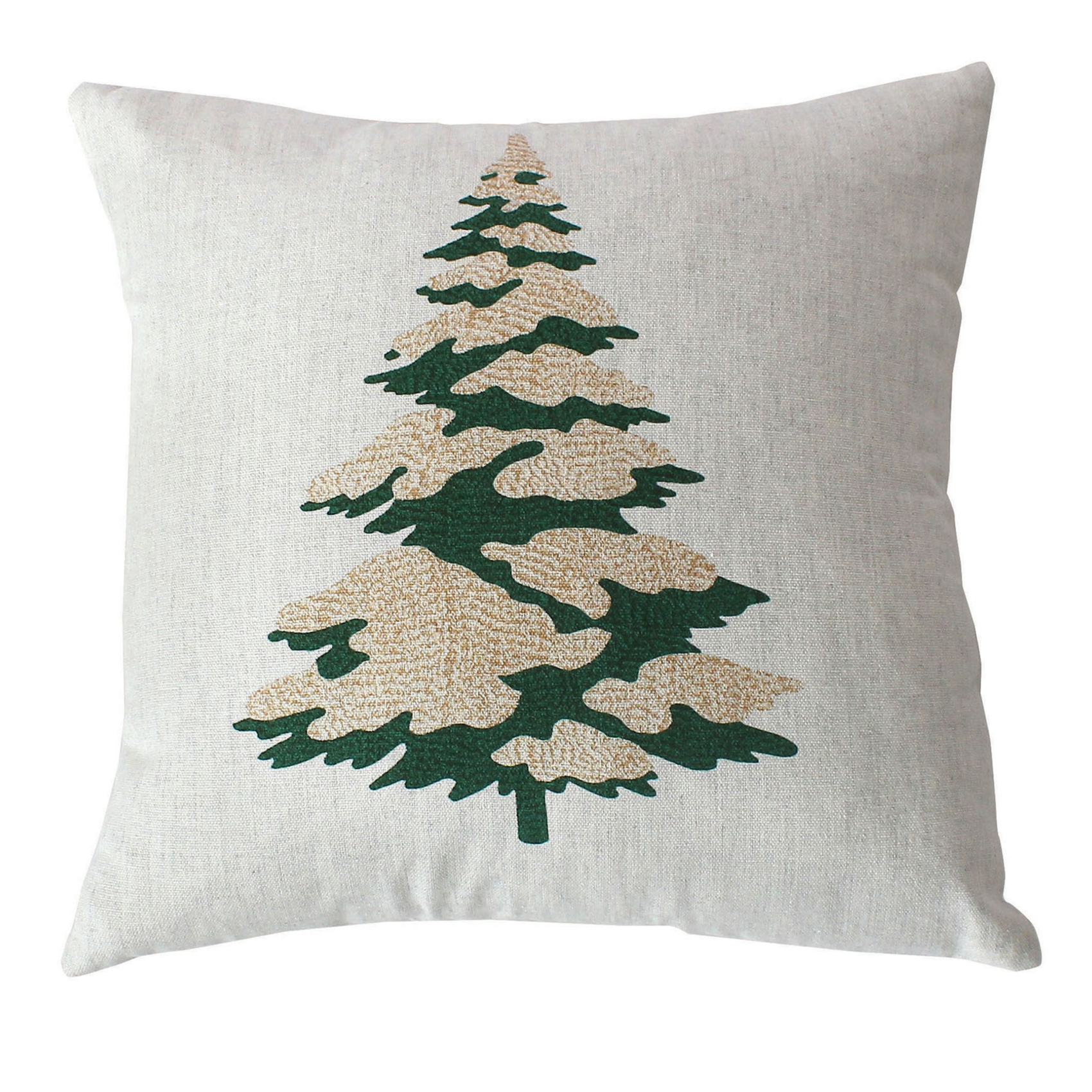 Coussin décoratif motif sapin