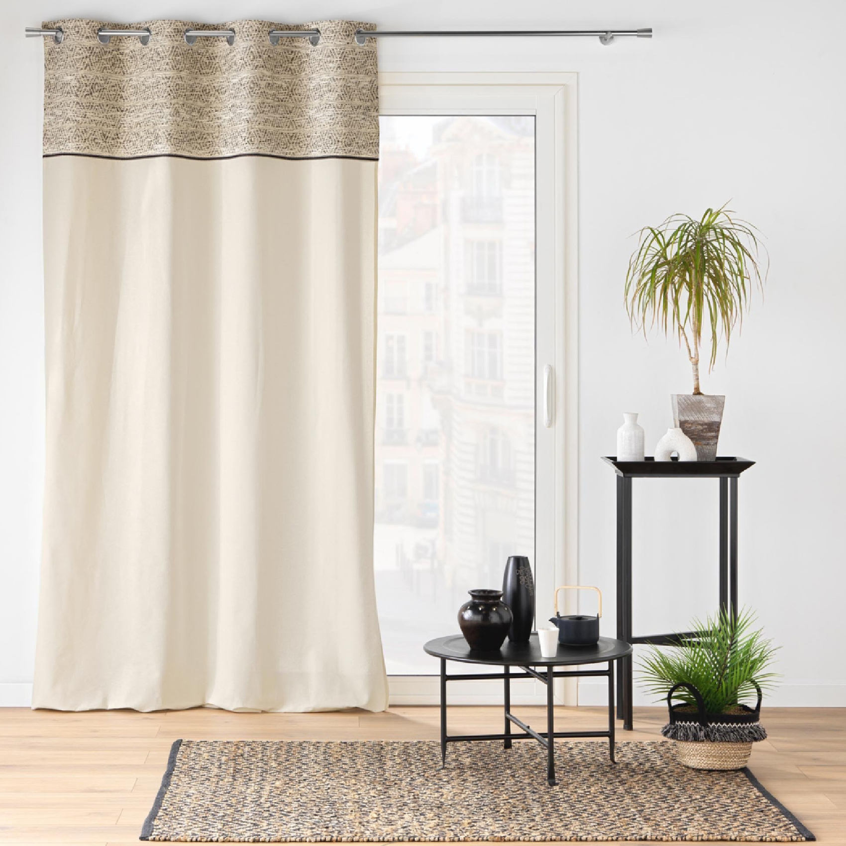 Rideau à Oeillets Camalia Top Jacquard — vue 6