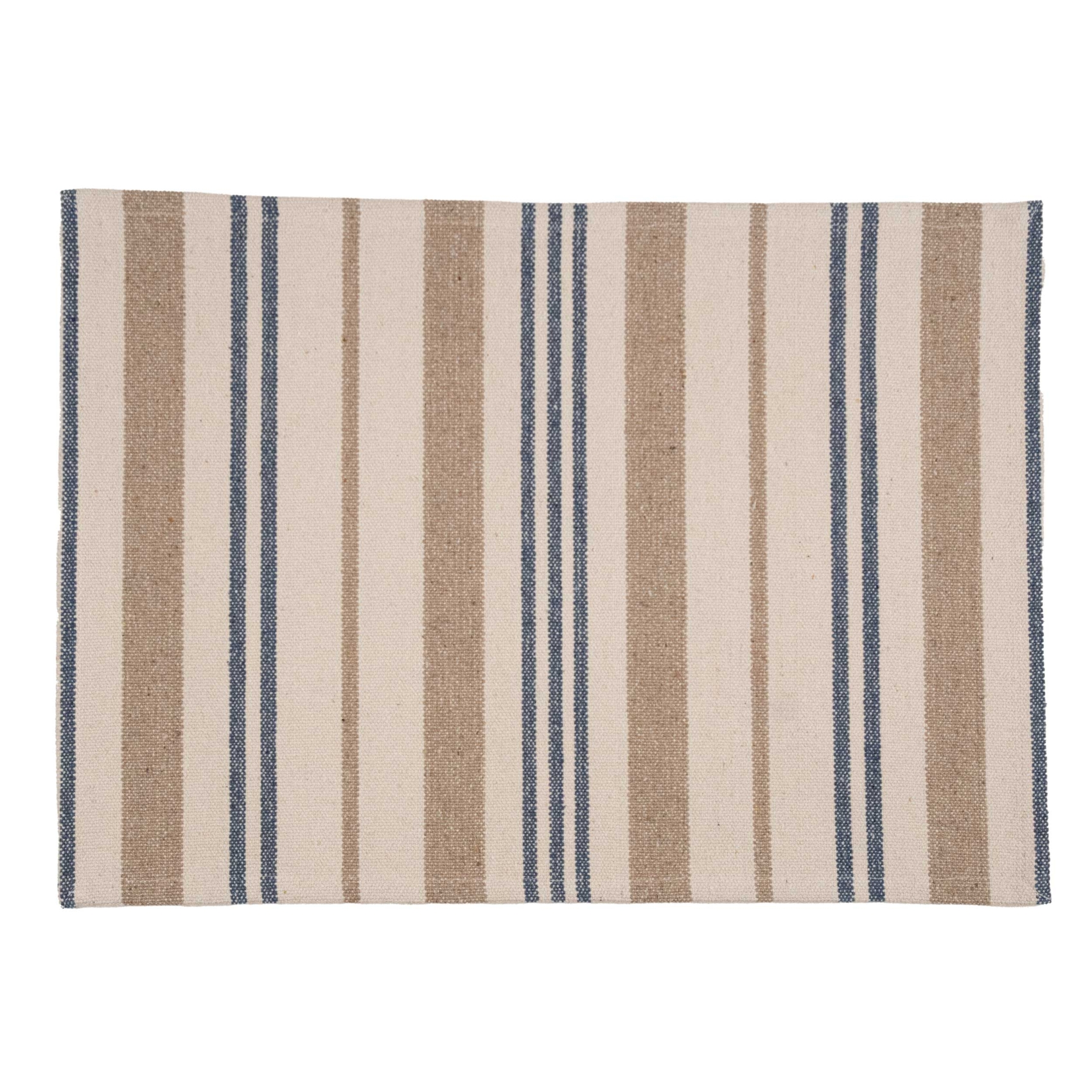 Set de table en coton épais rayures — vue 5