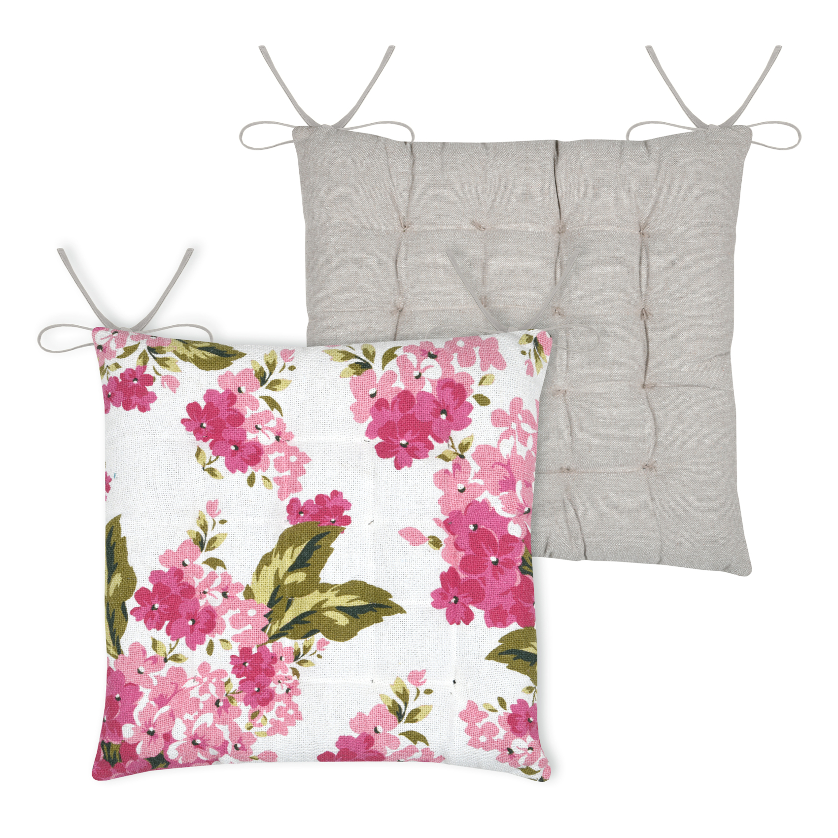 Galette de chaise florale pour décoration printanière — vue 4