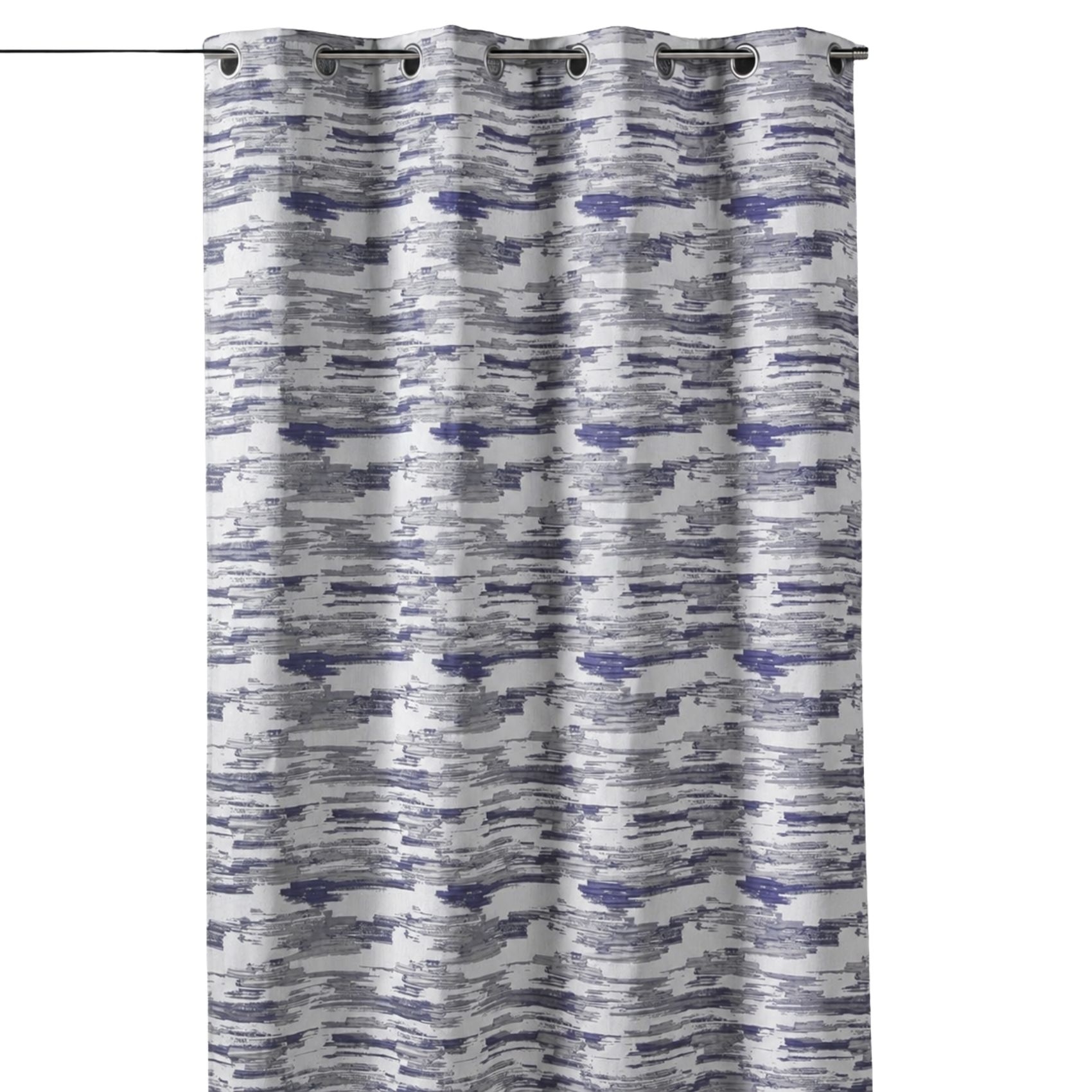 Rideau isolant thermique et sonore motif camouflage — vue 4