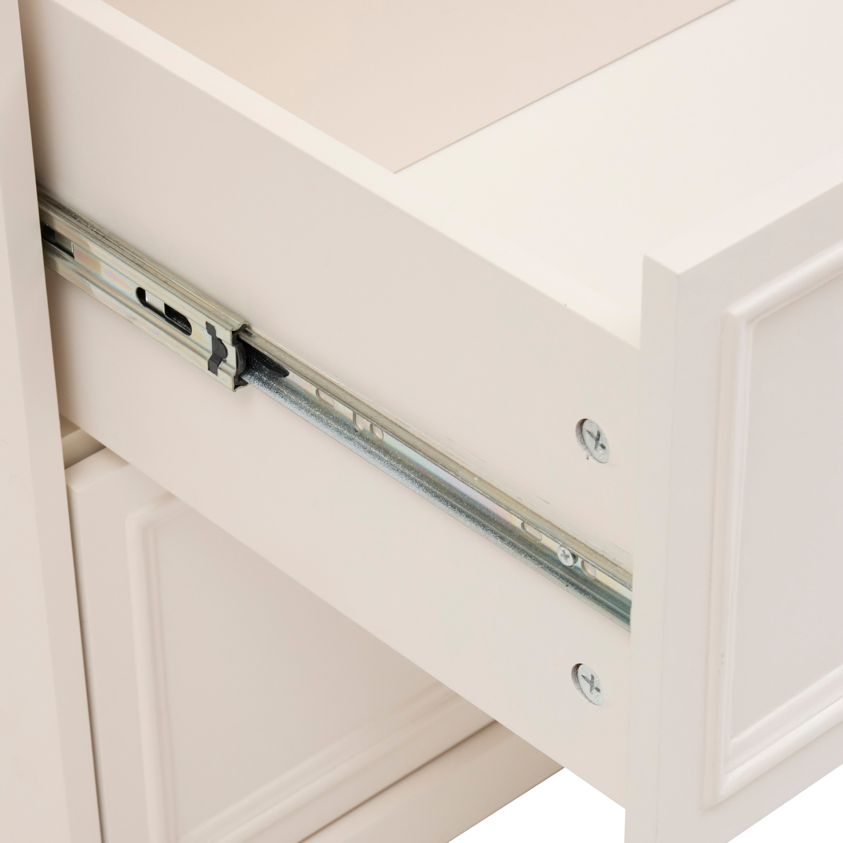 Commode 3 tiroirs en bois avec plateau en frêne — vue 6