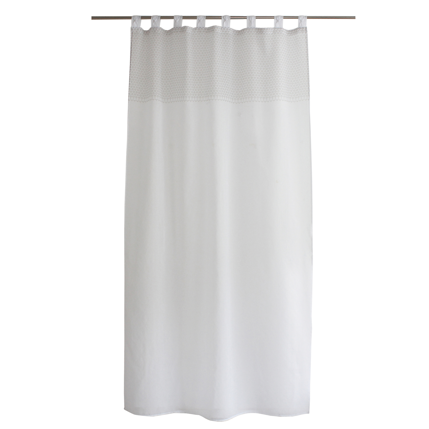 Voilage œillets à motifs géométriques — vue 6