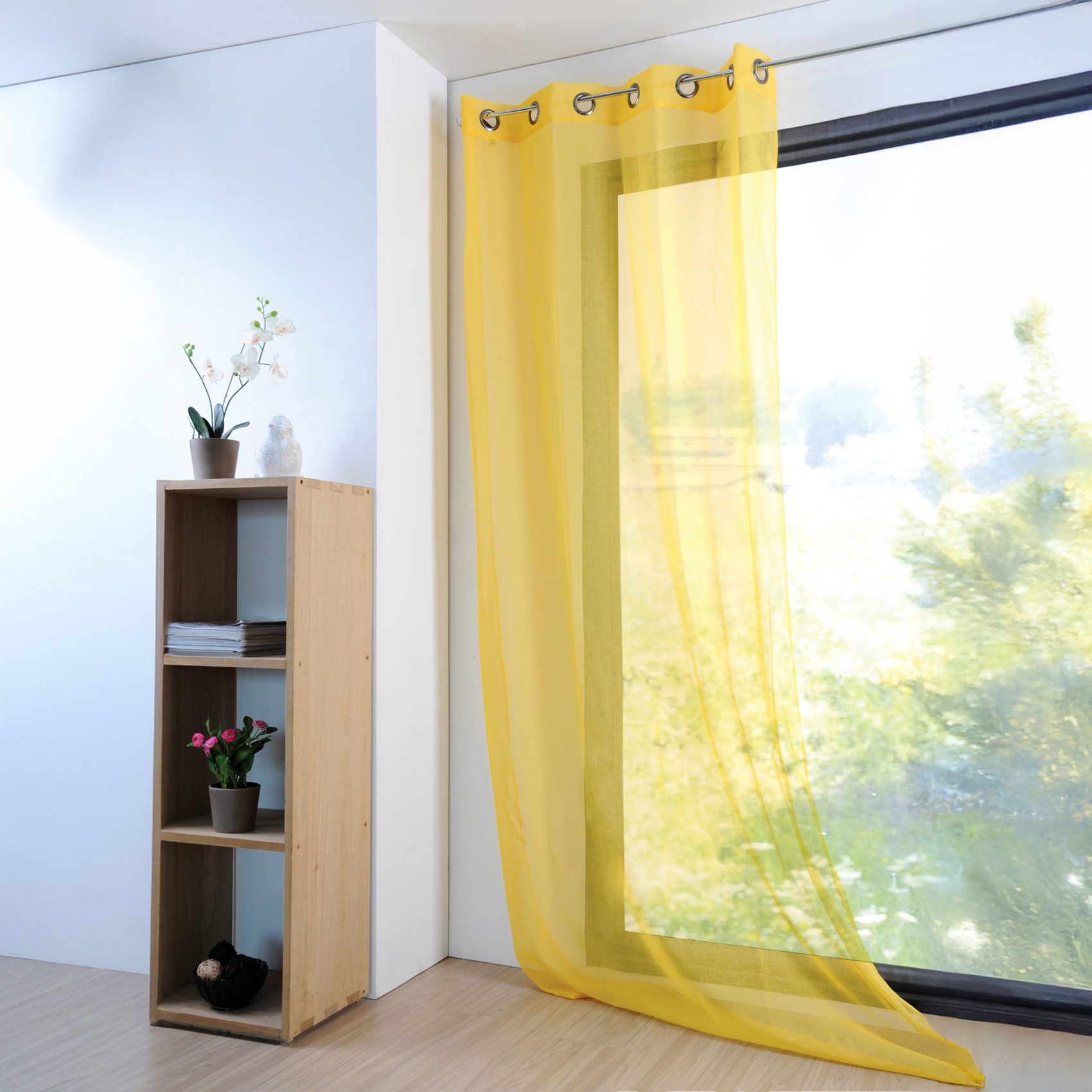 Voilage uni et léger — vue 6