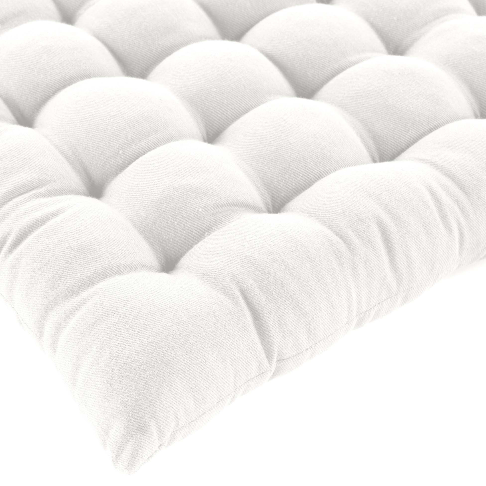 Assise matelassée en coton et polyester recyclé — vue 4