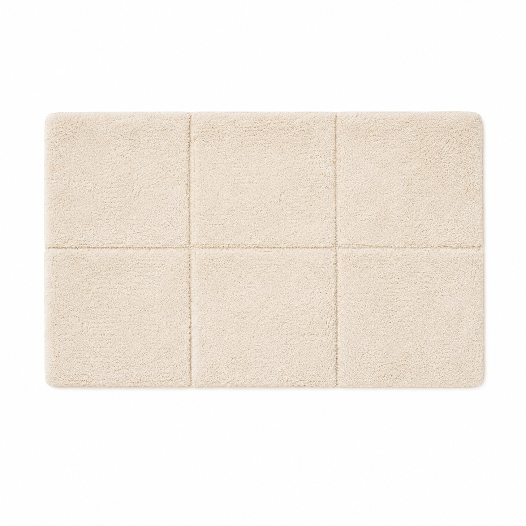 Tapis en coton à motifs carreaux