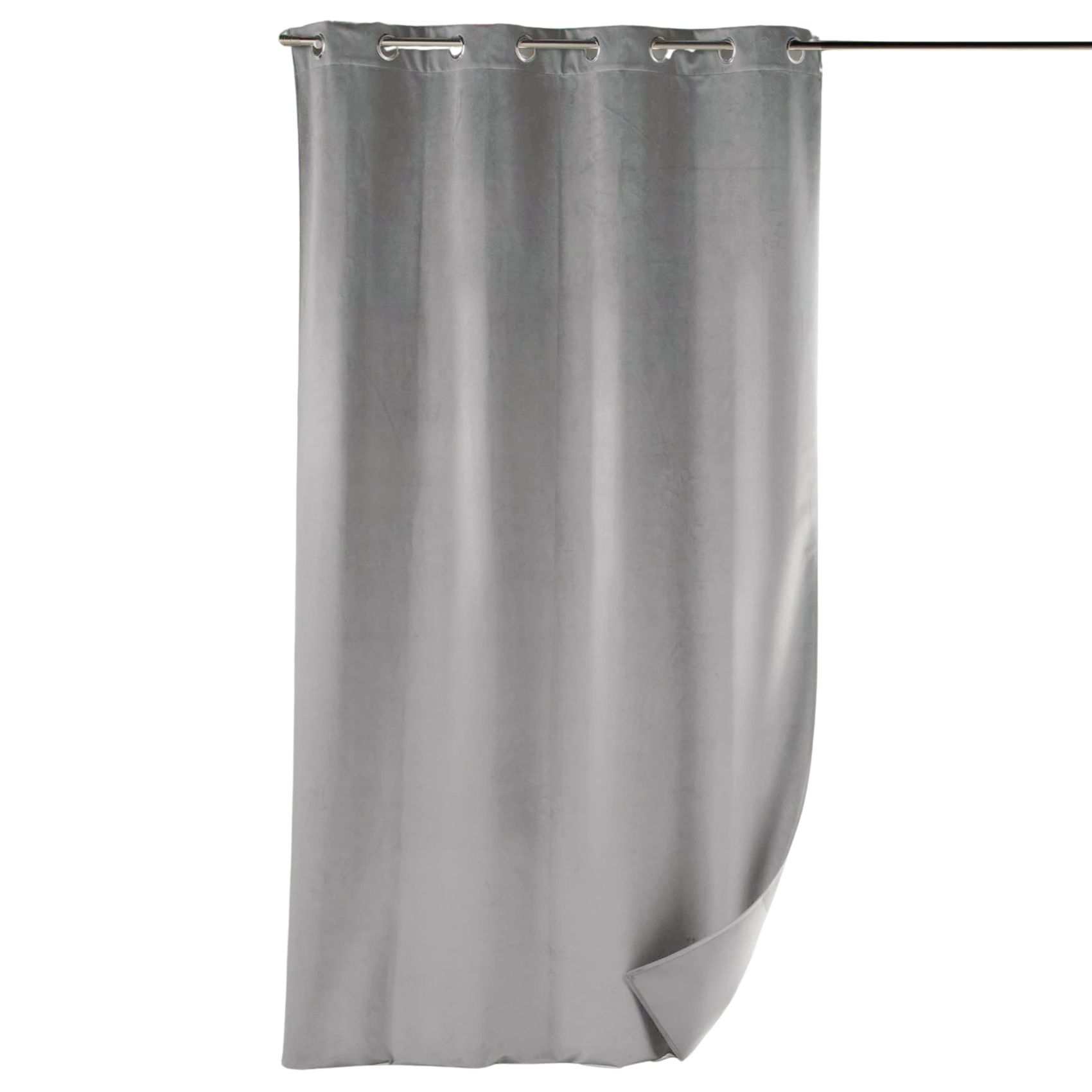 Rideau en velours tamisant fluide — vue 4