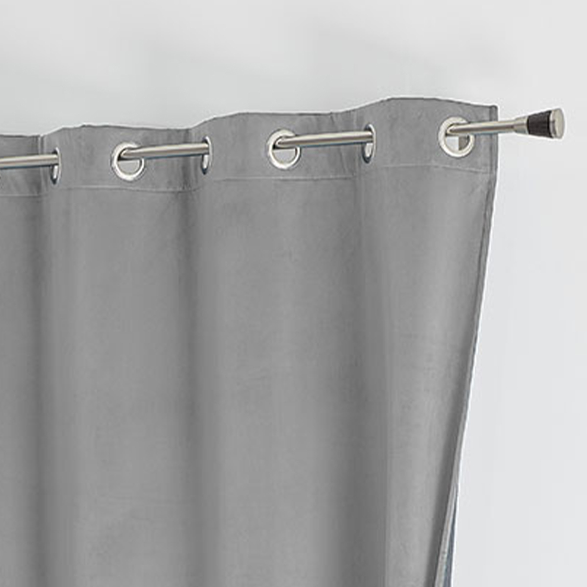 Rideau isolant et occultant en velours doublé polaire — vue 4